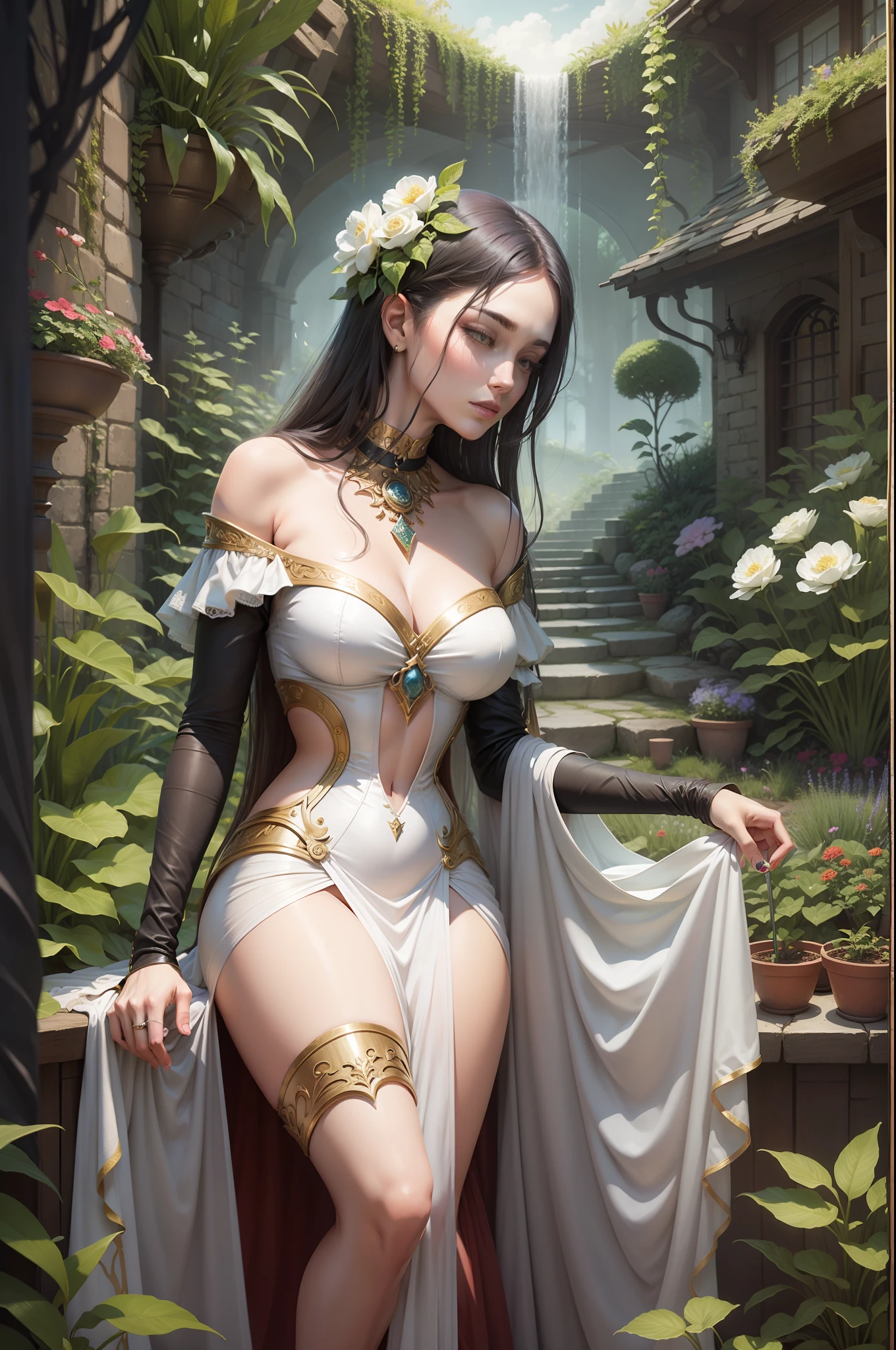 Fantasy Garden Tarot, Lovers