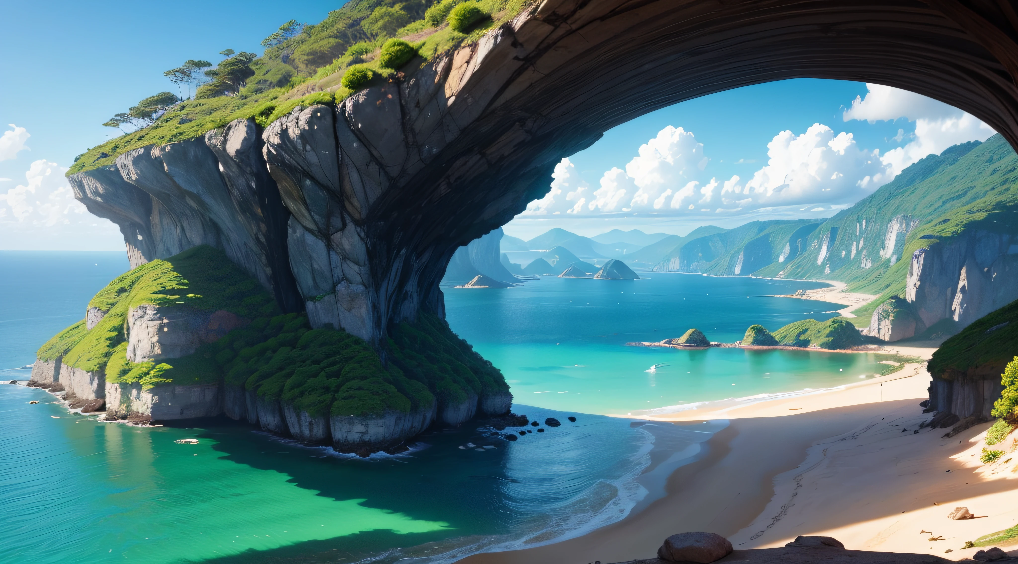 quero uma thumbnail com paisagem realistica de harmonia --auto