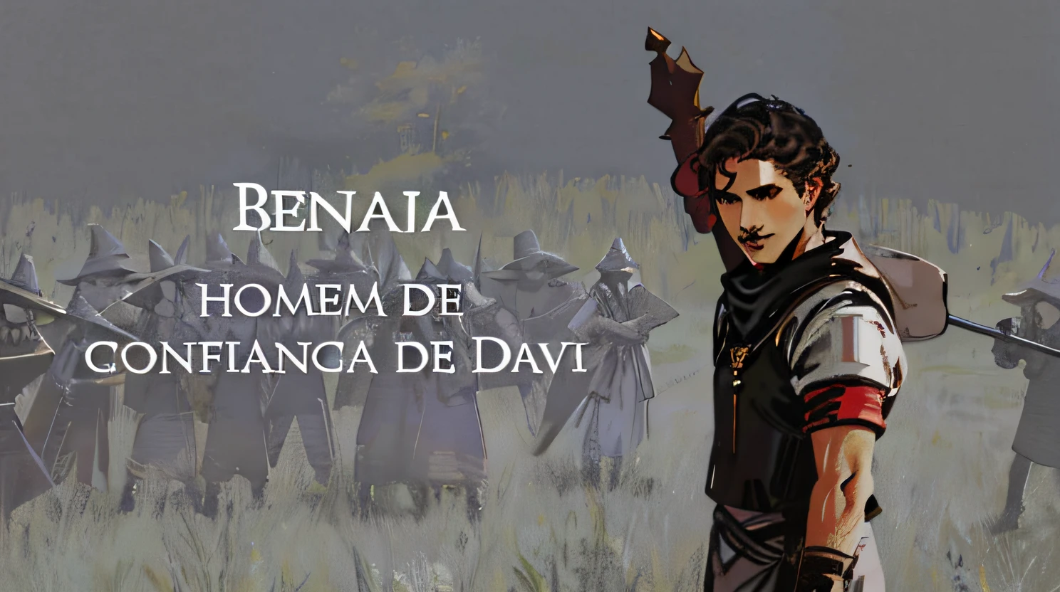 imagem arafed de um homem em um campo com uma espada, Olivia de Bernardinis, bienal, deviantar, Directed by: Olivia de Berardinis, Directed by: Bernat Sanjuan, Directed by: Bernardo Daddi, alessandro bavari, reneissance, Ben - Dia, Weta Disney, Directed by: Bertalan Leek, material promocional, Furioso