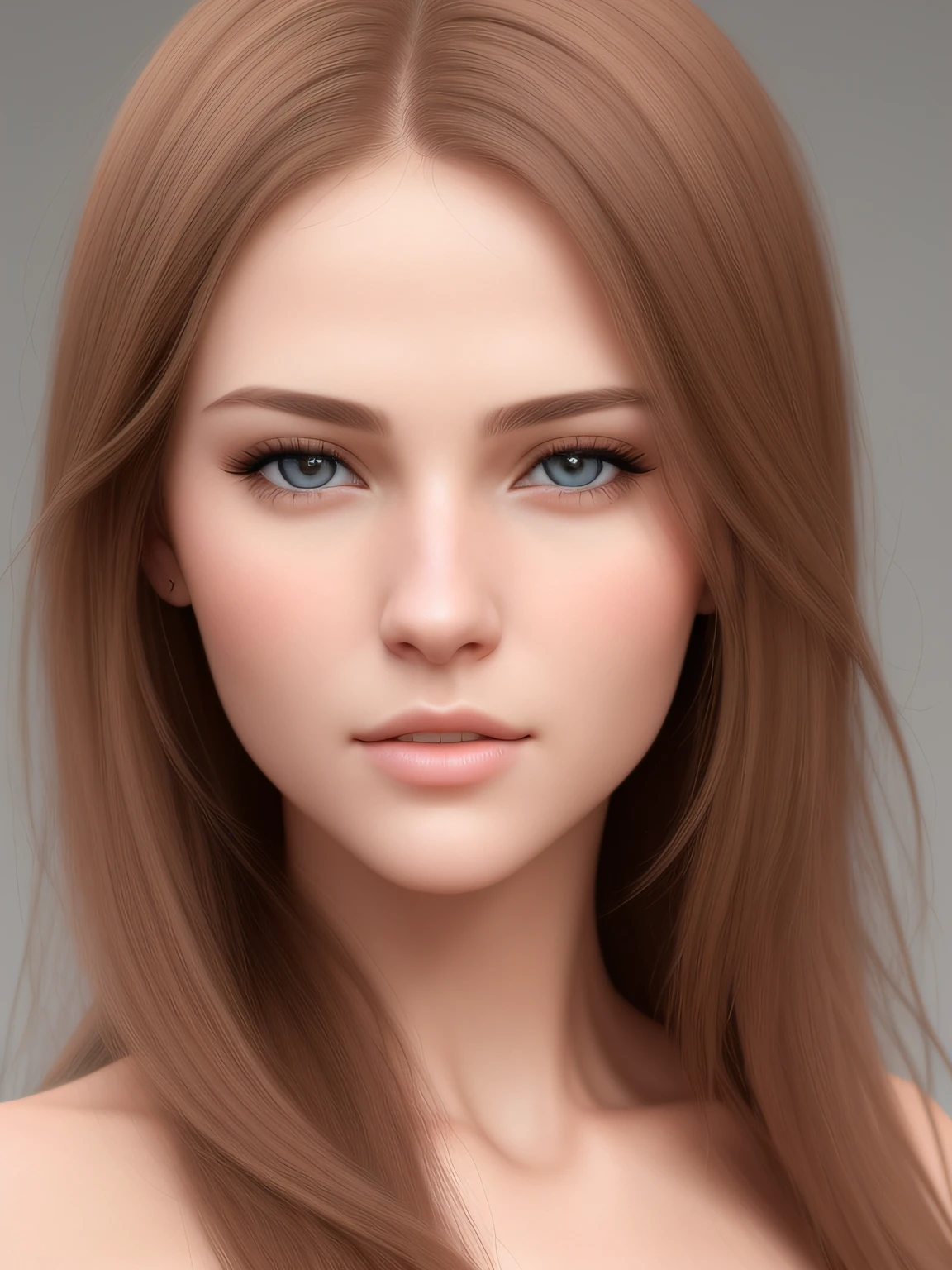 perfect woman face, realistic, detailed, hyper realistic, 1girl, high detailed, front view, straight face, 8k, sexy face