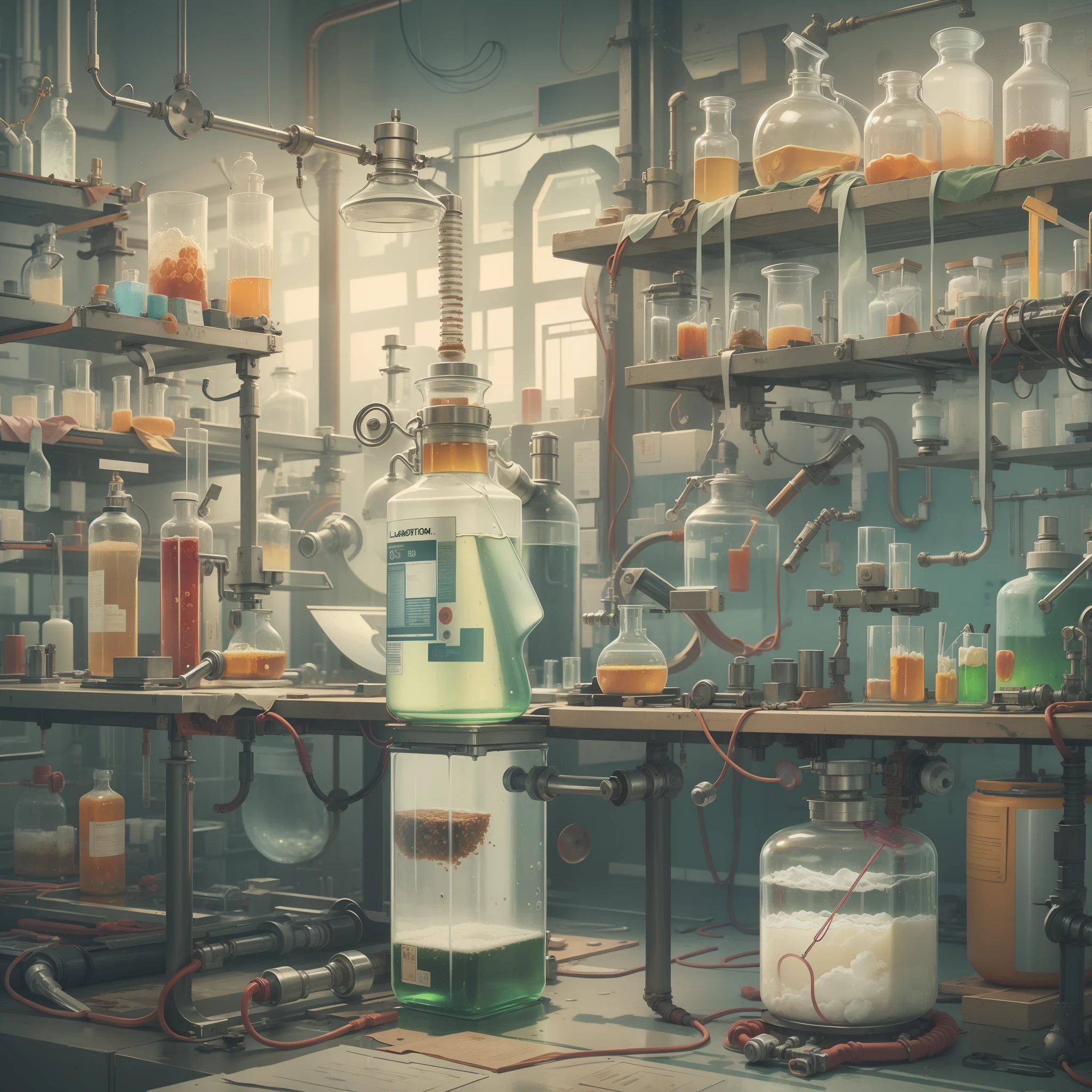laboratory background