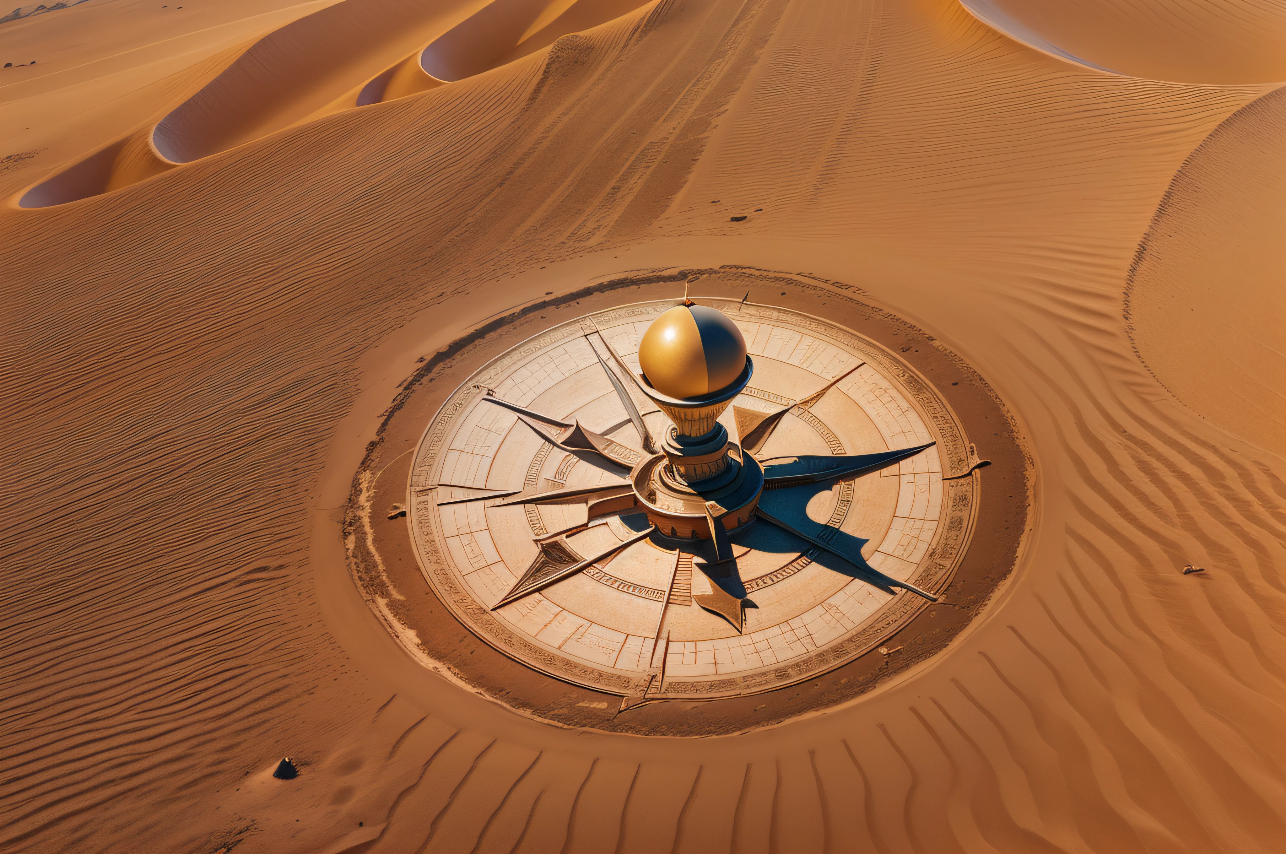 planet in Atacama Desert, Chile, lustrous dracaena sundial key visual