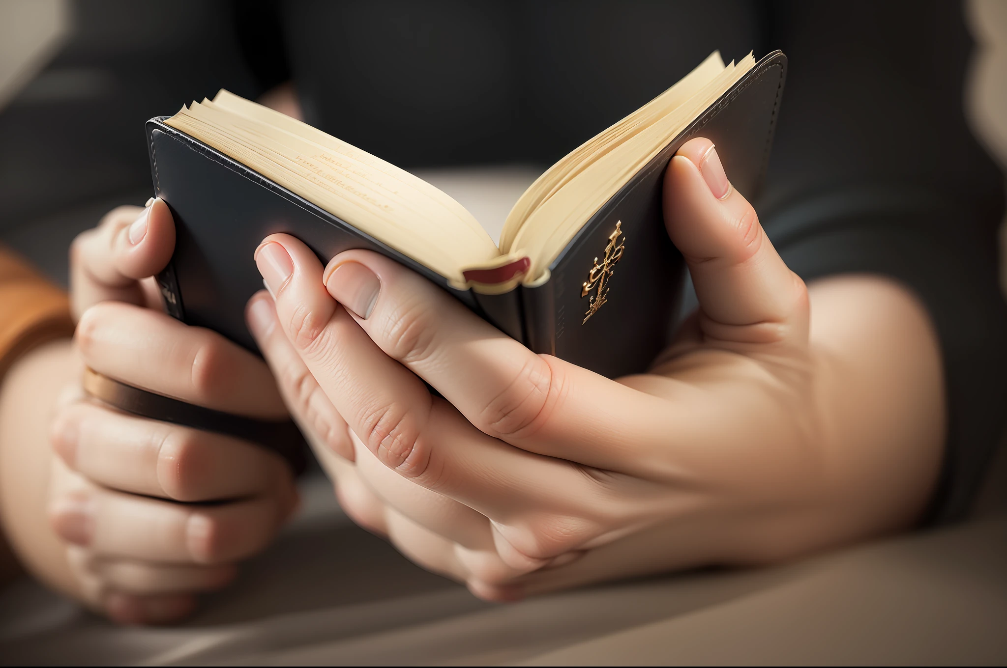 Realistic Holy Bible, em qualidade 4k, com background