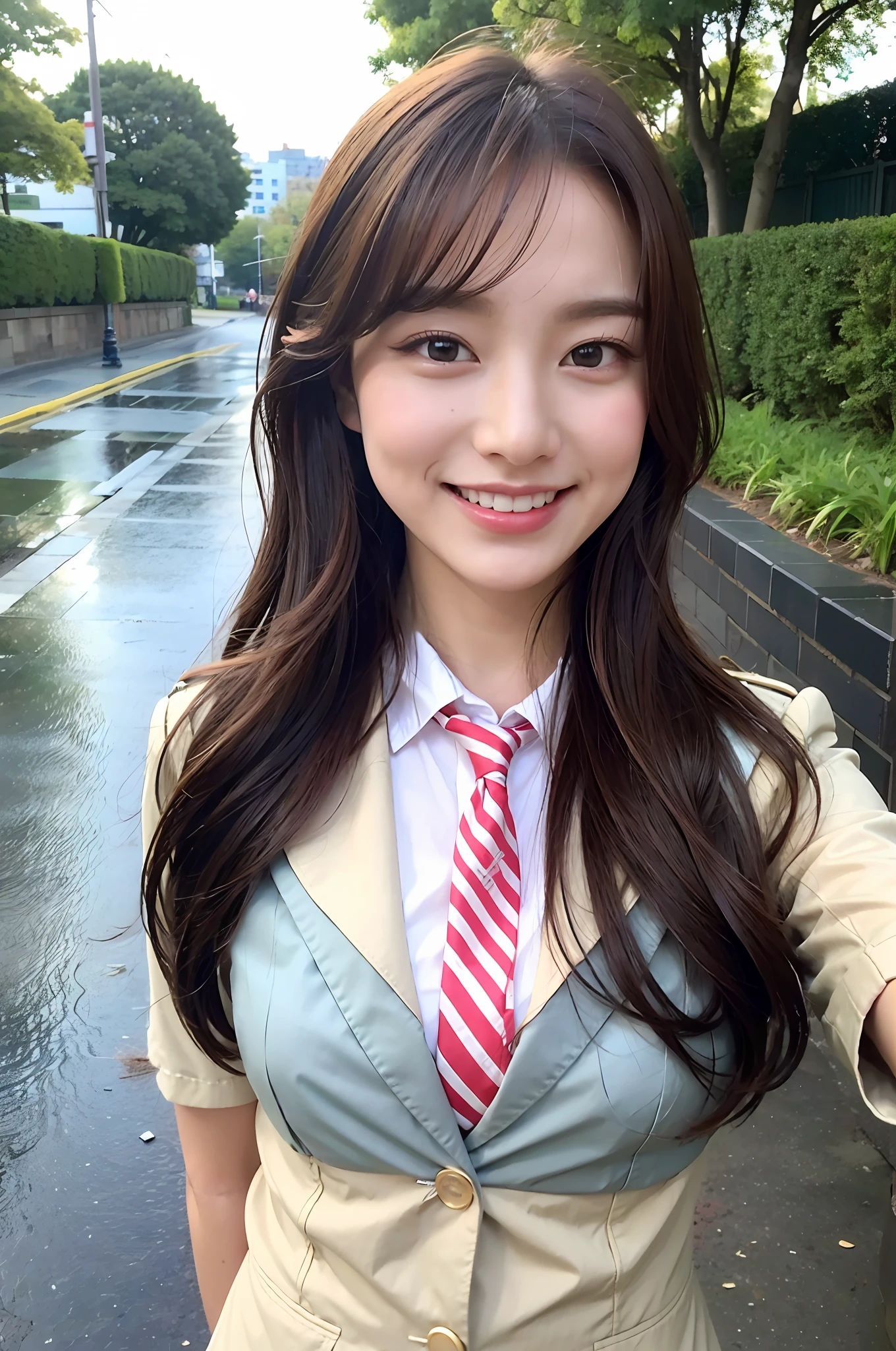Wear a uniform、校服
