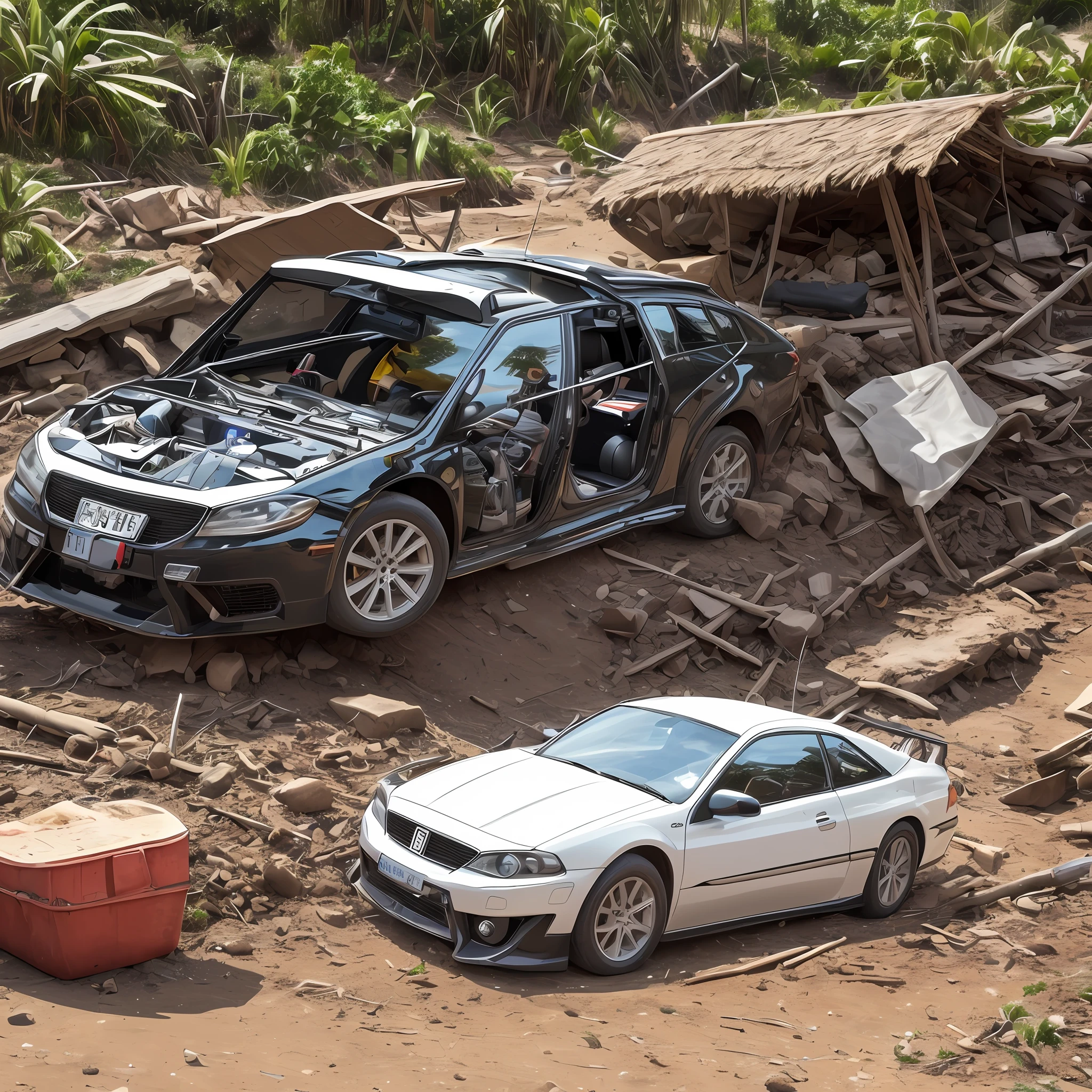 Um dado redondo planeta que formigas vermelhas moram --auto