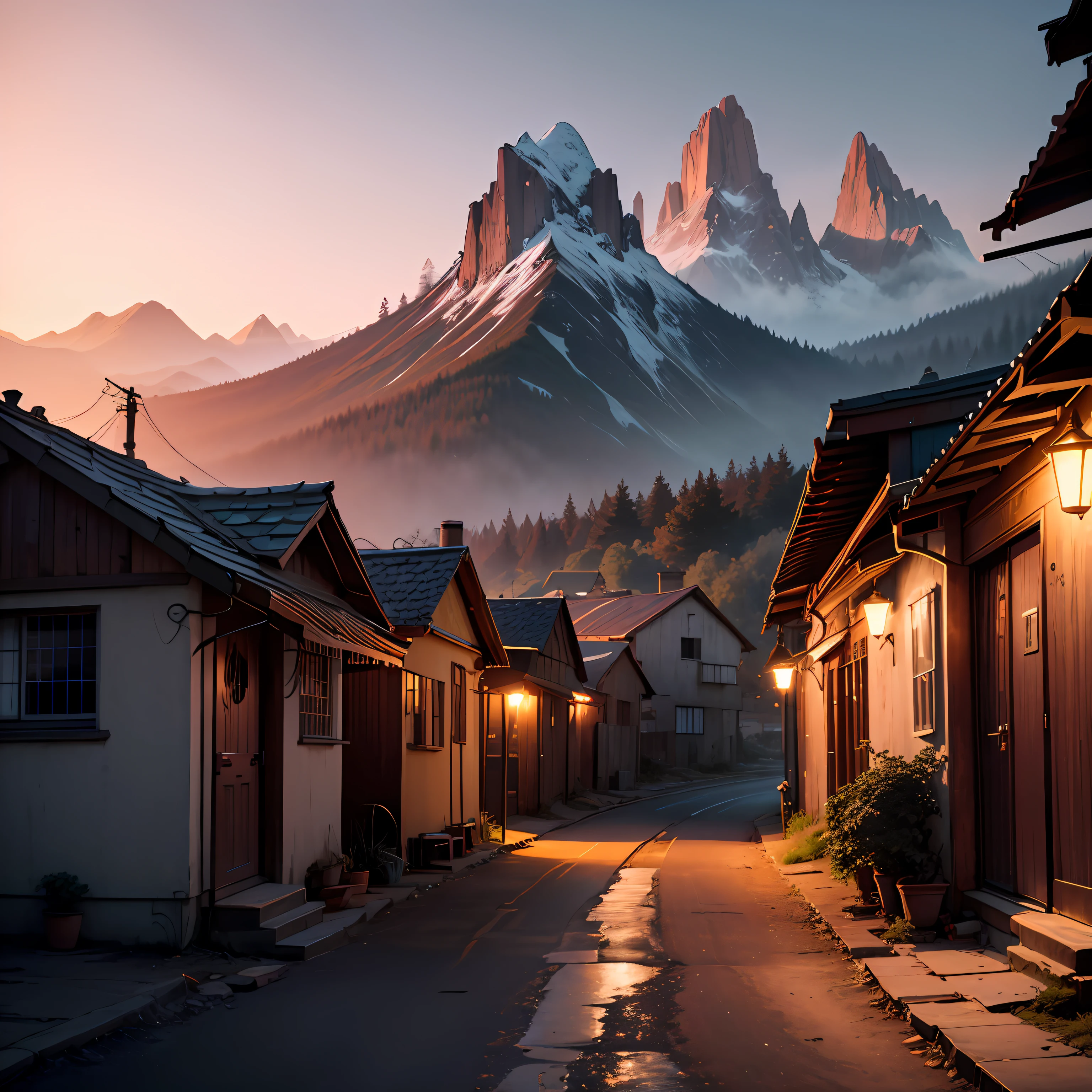 For computer wallpapers，4K，scenecy，evening light，Kizi --auto