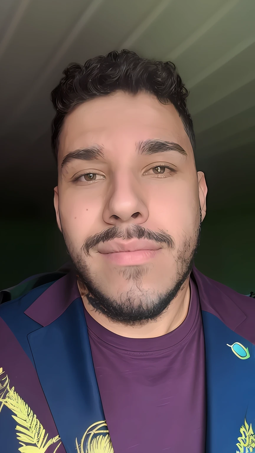 terno e gravata ultrarrealista encaixado na imagem