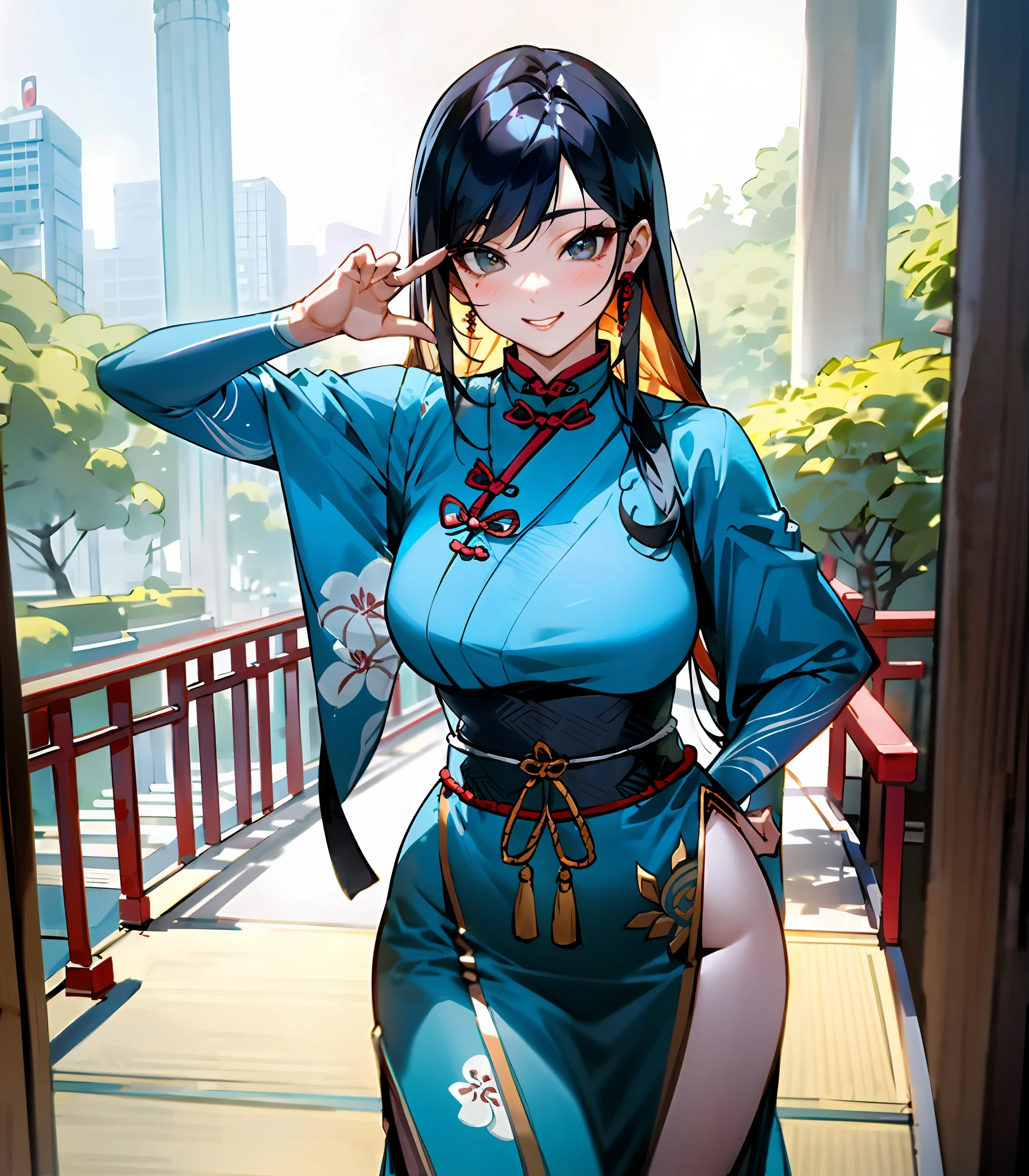 Arats, wearing blue dress, posing walkdown on street, thicc, Japanese goddess, Sexy pose, Asian woman, Chinese woman, Chinese girl, Asian women, An Asian woman, intriguing outfit, Anime girl in real life, sexy dominant pose, cosplay, Very sexy pose, very artistic poses, Asian girl, Sexy girl, very sexy outfit, Korean woman