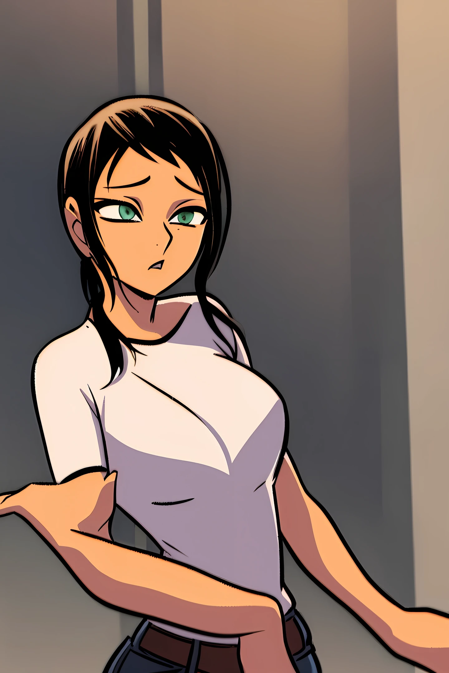 Nami doesn't wear clothes