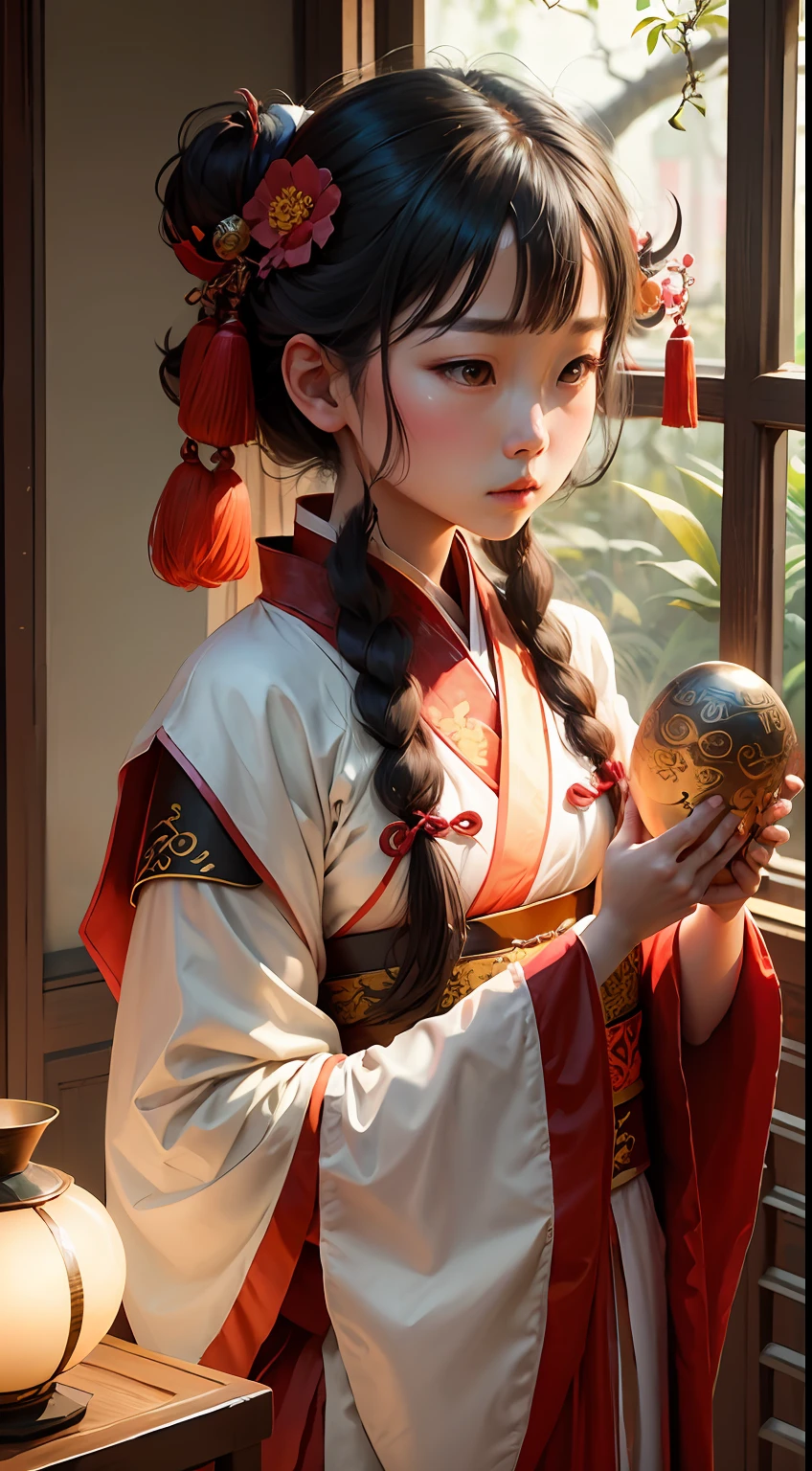 chineseidol，Hanfu，femele，precipice，Play， --auto