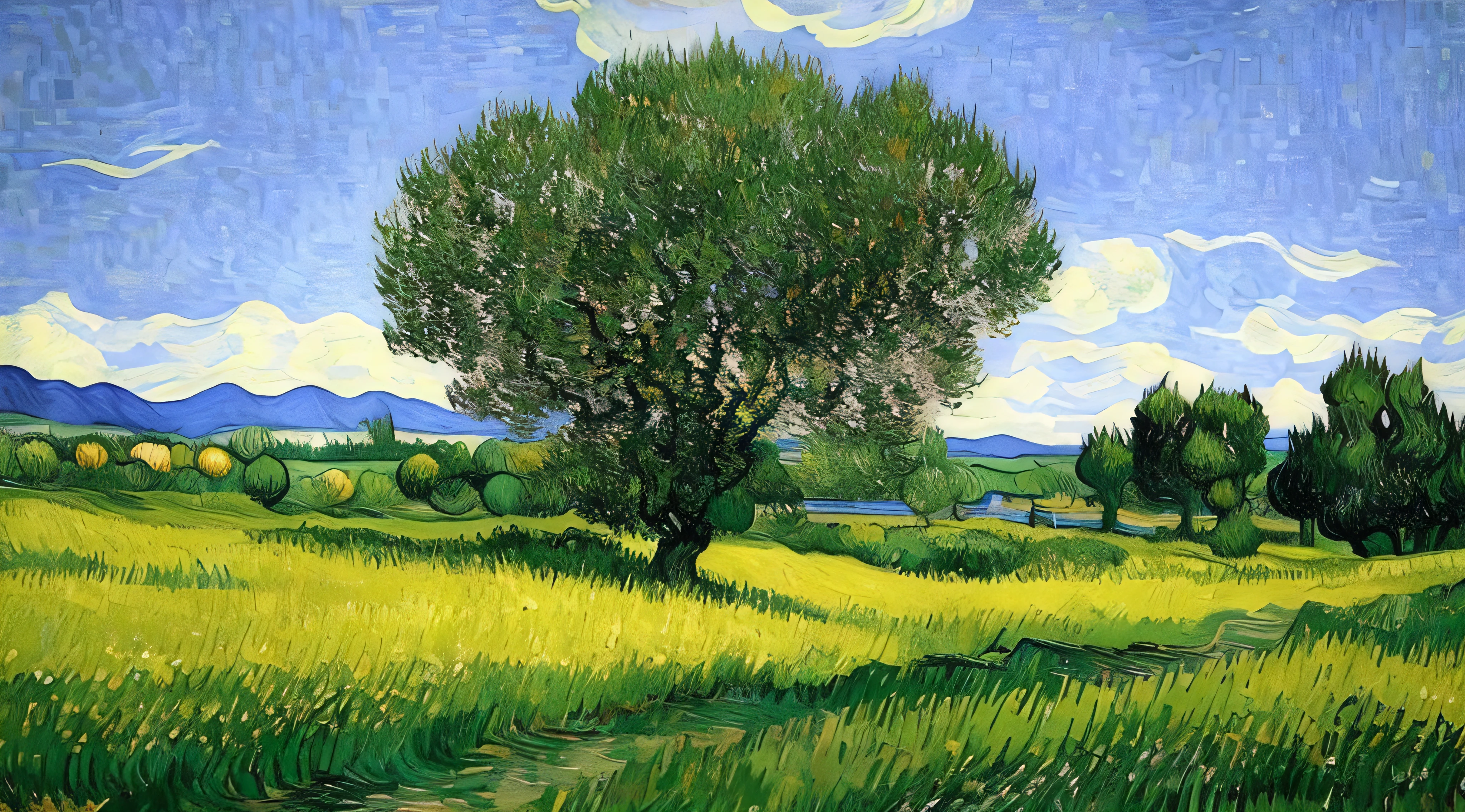 Van Gogh style