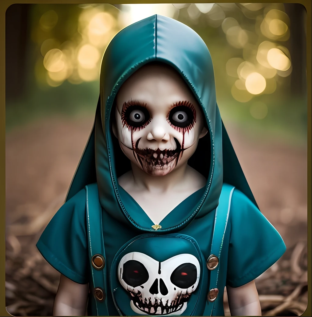 pequeno esqueleto de brinquedo, usando espada e capacete de escudo, Creepmassas, atmosfera de terror, cute freak, estilo de figura --auto --s2