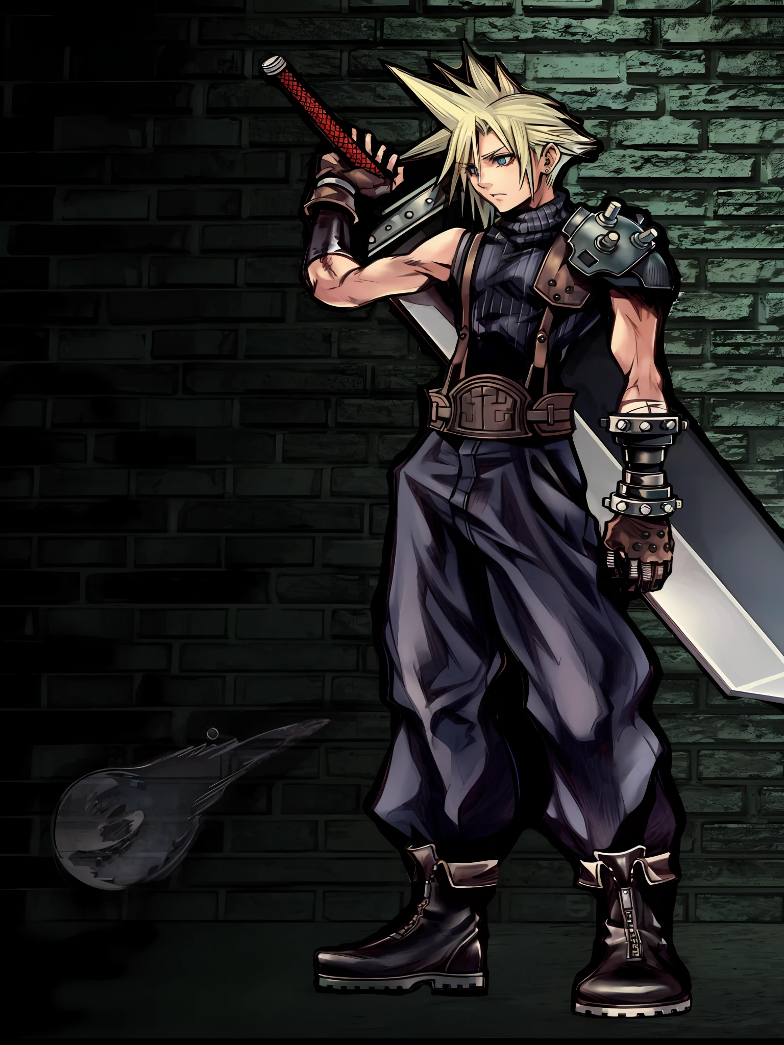 (Masterpiece : 1,8), 64k quality, final fantasy artwork concept, detailed manga eyes, detailed hair, detailed clothes, detailed body, cleaner designs, detailed face pronounced, shiny objects like jewels, see creases on clothes, more coherent clothing, more rounded eyes transparent liquid globular, more colors, more coherent clothing , correct the features of the clothes, better eyes contour, better shoulders, really colorful, coarser line, black line, finishing . (coarser line) (black line) (homogeneous rendering: 1.3)