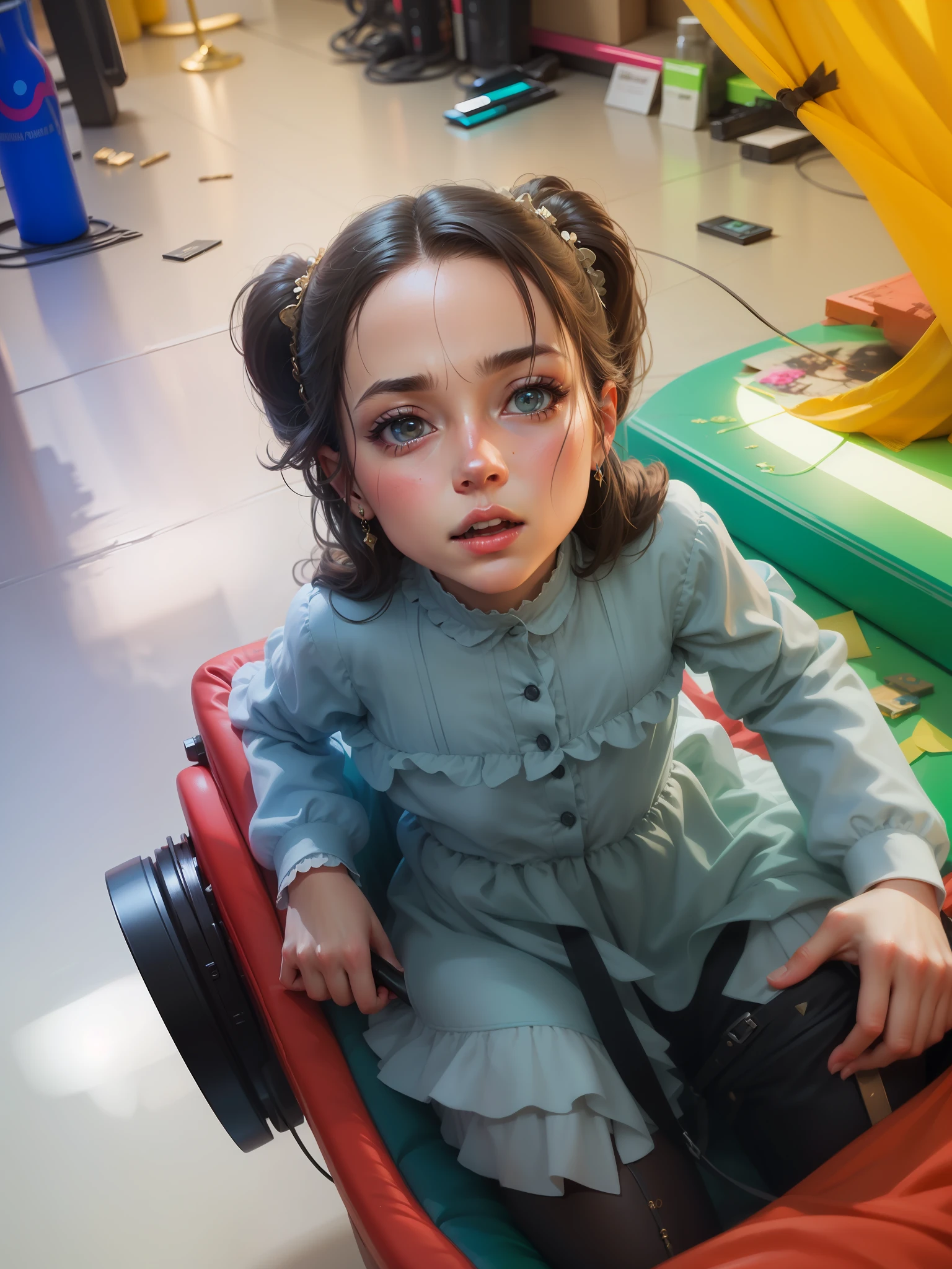 Create a 4K high-definition princess with realistic and expressive details.