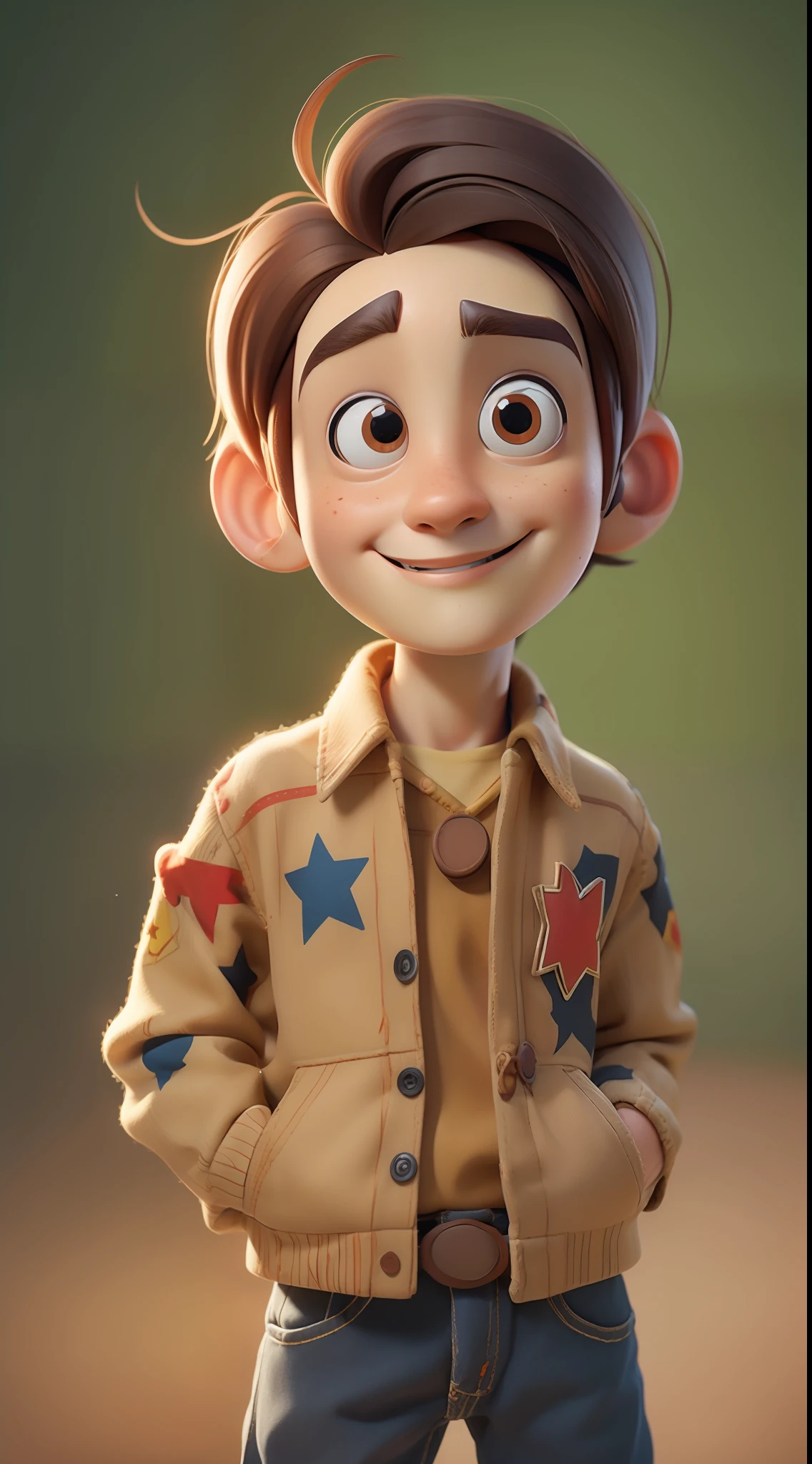 cute Woody Cowboy Toy Story by Pixar big head