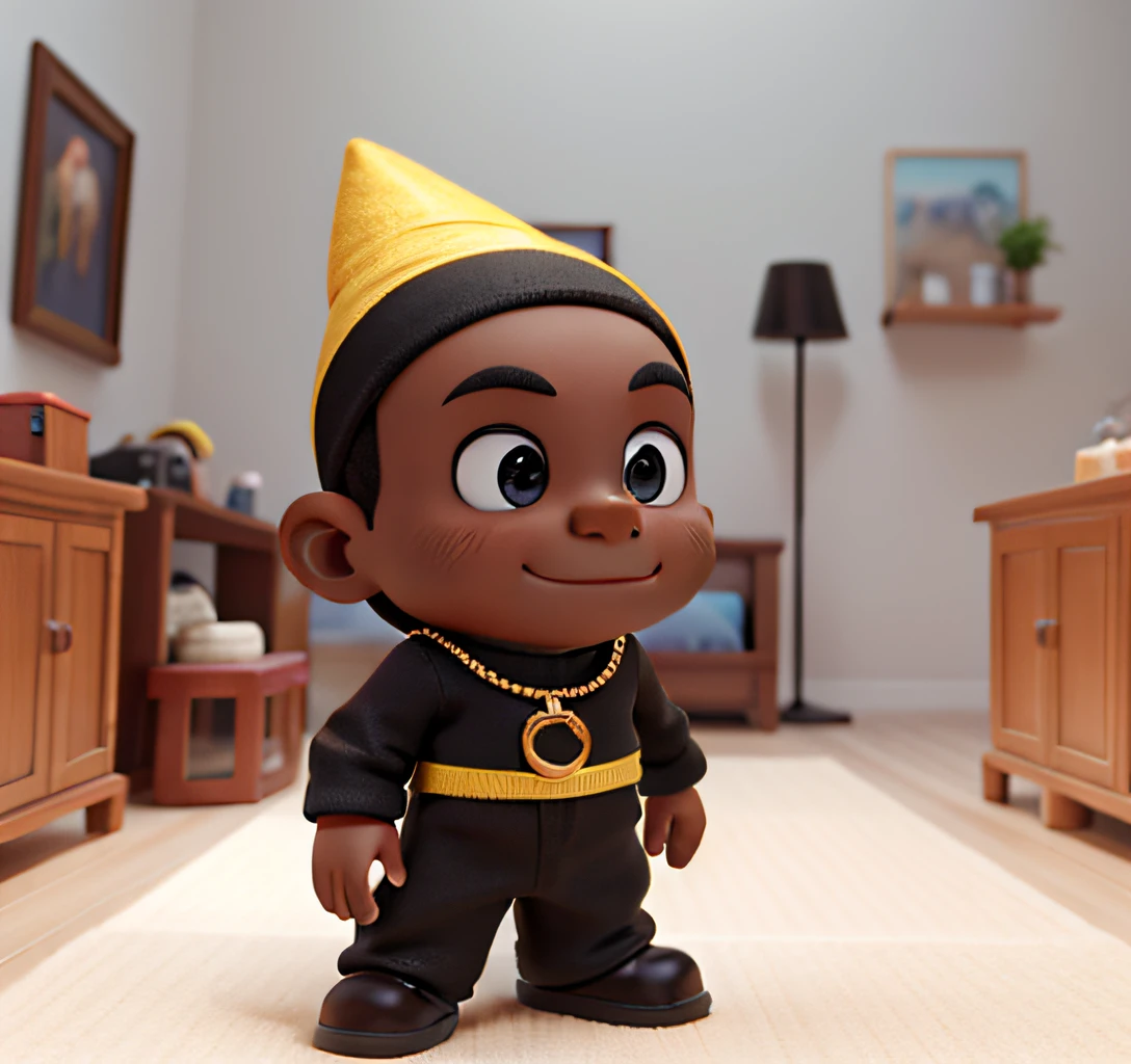 cara preto ........3D, homem negro, boneco