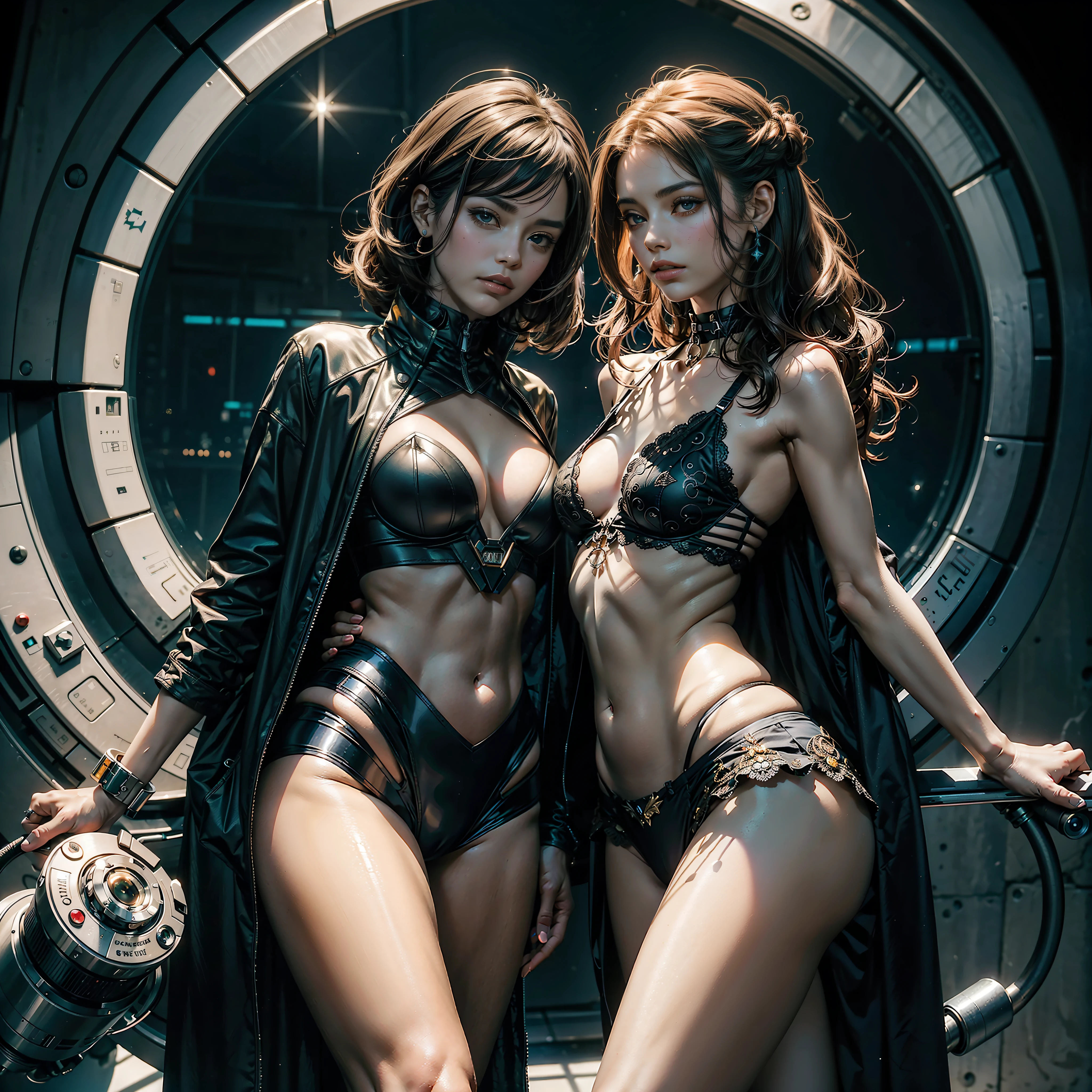 Galaxie:2 Star:2 Sun:2 Station-Port War Will-o'-the-wisp Goddess Queen Conceptual contre-jours:2 scene "Star Trek" Deep Space Ship Pilots "Heavy metal" Devastating cyberpunk Trekkies mature female athlètes "Luis Royo" dazzling Admiral slow-motion marchants richly decorated Cosplay Royale "Zoë Saldana" "Nichelle Nichols" "Annika Hansen" veste cow-boy sundrop ultra_Sharpness:2 intricate:2 ultra:2 pro-photorealists:2 optimal:2 qualities:2 details:2 Accuracy:2 reflexes:2 Resolution:2 max:2 perfection:2 volumetrics:2 graduates:2 nettetés:2 improved:2 Octane_render:2 number_rendues:2 UHD XT3 16K DSLR HDR unrealengine5 saturate:2 ombres analogiques:2 3dcg corps:2 symmetrical athlètes tanned hairstyles face cheekbones effects embarrassed indigos eyeliner beautiful sapphires dark eyes pupils black brown retina lazulis iris turquoise mouth open teeth obvious smiles fringes ecstatic floating jacket quirky fixed eccentric cape levitating shoulders-off shirt lace clavicles white papillotes embroidered breasts varied satin bikini points corsait sundrop navy thick felther felt skirt matching spinels loose swinging navel waist belts-Chastity padlock Gold decorated silver agate revealing pubis scarlet pubis-hairy underwear:2 silks garters snaps thighs legs boots stainless steel gothic thick onyx magic:2 rubis invoques:2 incandescentes toy CGSCOSITY floraison background équirectangulaire 360 Cristallines flying Enterprise NCC-1701 Star-Trek Micro Recorder flash (EOS R6 135mm 1/1250s f/2.8 ISO400) pistol-Phaser NCC-1701-42 shoot phaser Mécanisés adaptable Canon-ion Borg opale mannequins Seven-of-Nine dramatic straight dressed armor heavy chrome metallic flat sensor Luminescence rune lava bands antenna engravings Tourmaline glyphs plasma fathoms brass copper fullbodye "Star-Trek" chef-d' Michelangelo armoirie heart:2 earth hearth Bruce-Weber femmes tatouage etc.