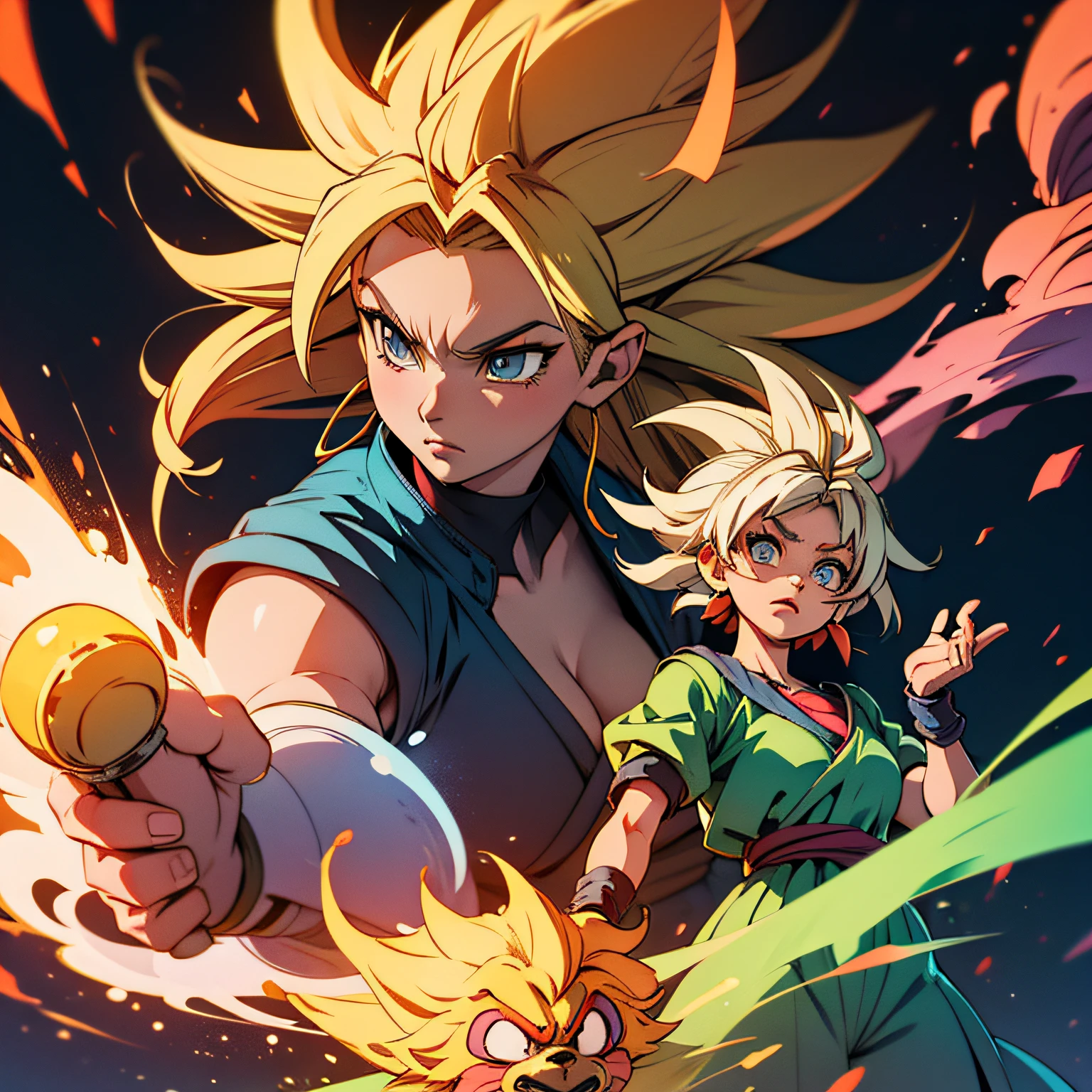 Kakarot，Super Saiyan four-stage form --auto