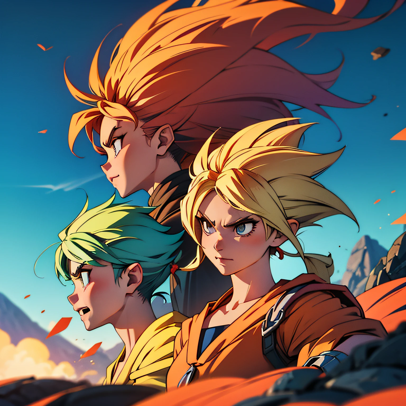 Kakarot,Super Saiyan four-stage form --auto