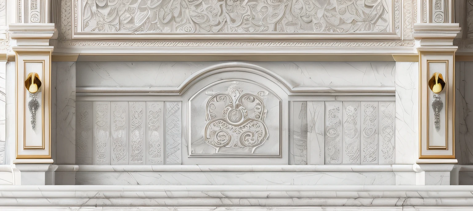 European wall,Color plain,marble material,photorealestic,Extreme,Beautiful texture,background is simple, Clean solid color,Super gorgeous details, symmetrical details, ornate detail, detailed line drawing, ornate detail, Detailed line work, high detail drawing, symmetrical details, Decorative panels, accurately drawn details, Smooth marble,Detailed rendering,
