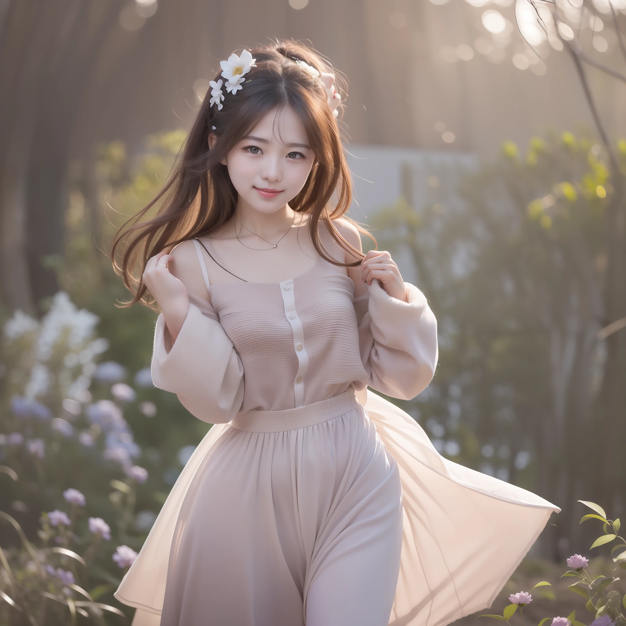 On a sunny afternoon,For the first time, I met the girl who made my heart move。Her eyes were as bright as stars,Shimmering with endless charm。Her smile was like the spring sun,Warm and sweet,It's intoxicating。Her face is angelic perfection,White skin of the,Ruddy lips,People can't help but take a second look。
Her hair fluttered gently,Like a genie in the night,Dance。Her figure is slim and elegant,Every movement is full of youthful vitality。When she walks in the sun,light breeze,It was as if the whole world was stopping for her。
Her voice is soft and pleasant,It's like heavenly sounds。Every time I hear her laughter,It all made my heart beat faster,It's like being in a fairytale world。Her kindness and innocence,This made me know that her beauty is more than just her appearance。,It is also the inner elegance and charm。
The beauty and innocence of first love,It was as if it had been that sunny afternoon,The moment I met her。Her beauty touched my heart,It became the most memorable memory of my life。