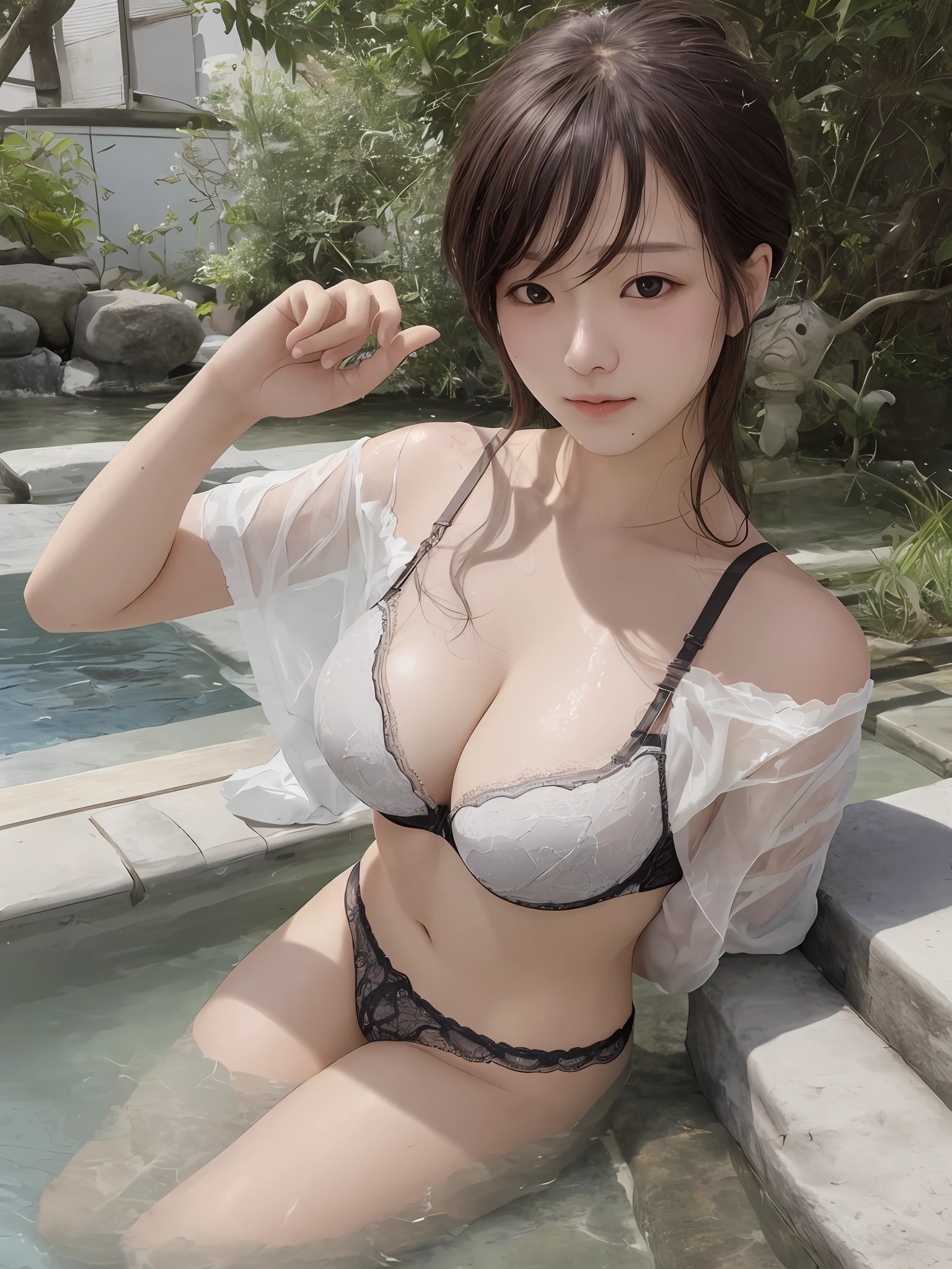 japanes Sheesle Cute Lori realisitic 8K beautiful breasts Top image quality highly accurate 20 years old Transparency enticing Visible Pore Stimulating A sexy Sukesuke a miniskirt gotik Underwear boyish bra very teats Wet