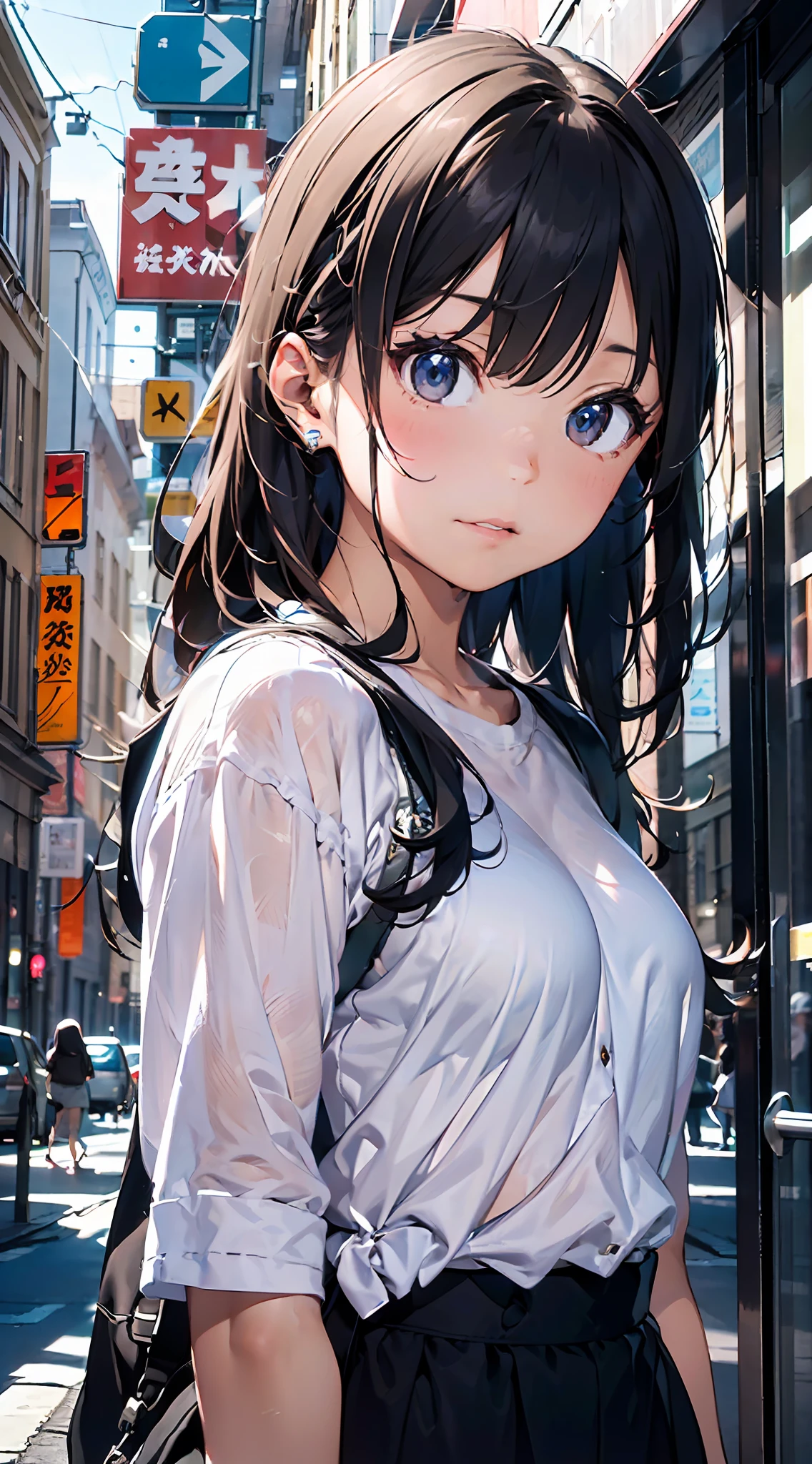:: comix STYLE oh-Yasui:: beautiful, perfect and detailed angular sharp oval human face, full body, comic style COLORS, perfect anatomy, centered, approaching perfection POSE, dynamic, highly detailed, character sheet extremely detailed, artstation, concept art, smooth, sharp focus, illustration,(beautiful and clear background:1.2), (extremely detailed, ultra-detailed, best shadow:1.1), large breasts, , (white background:0.5), (illustration :1.1), (extremely fine and beautiful :1.1), (perfect details:1.1):, inking comix, perfect human face, full body, comic style, perfect anatomy, centered, approaching perfection, dynamic, highly detailed, character sheet, artstation, concept art, smooth, sharp focus, illustration, High resolution, Comic book, High quality,DIGITAL ILLUSTRATION OF BEAUTIFUL FEMALE CHARACTER IN DRAWING STYLE BY ILLUSTRATOR Toh-Yasu, ANIME STYLE WITH SKINNY CLOTHING INSPIRED BY FUTURISTIC TATTOO DRAGON AND VIBRANT CLOTHING COLORS, SERIOUS LOOK AND ULTRA DETAILED ARTWORK, FOCUS GRAFFITI STYLE CITY SCENERY FROM CAMERA