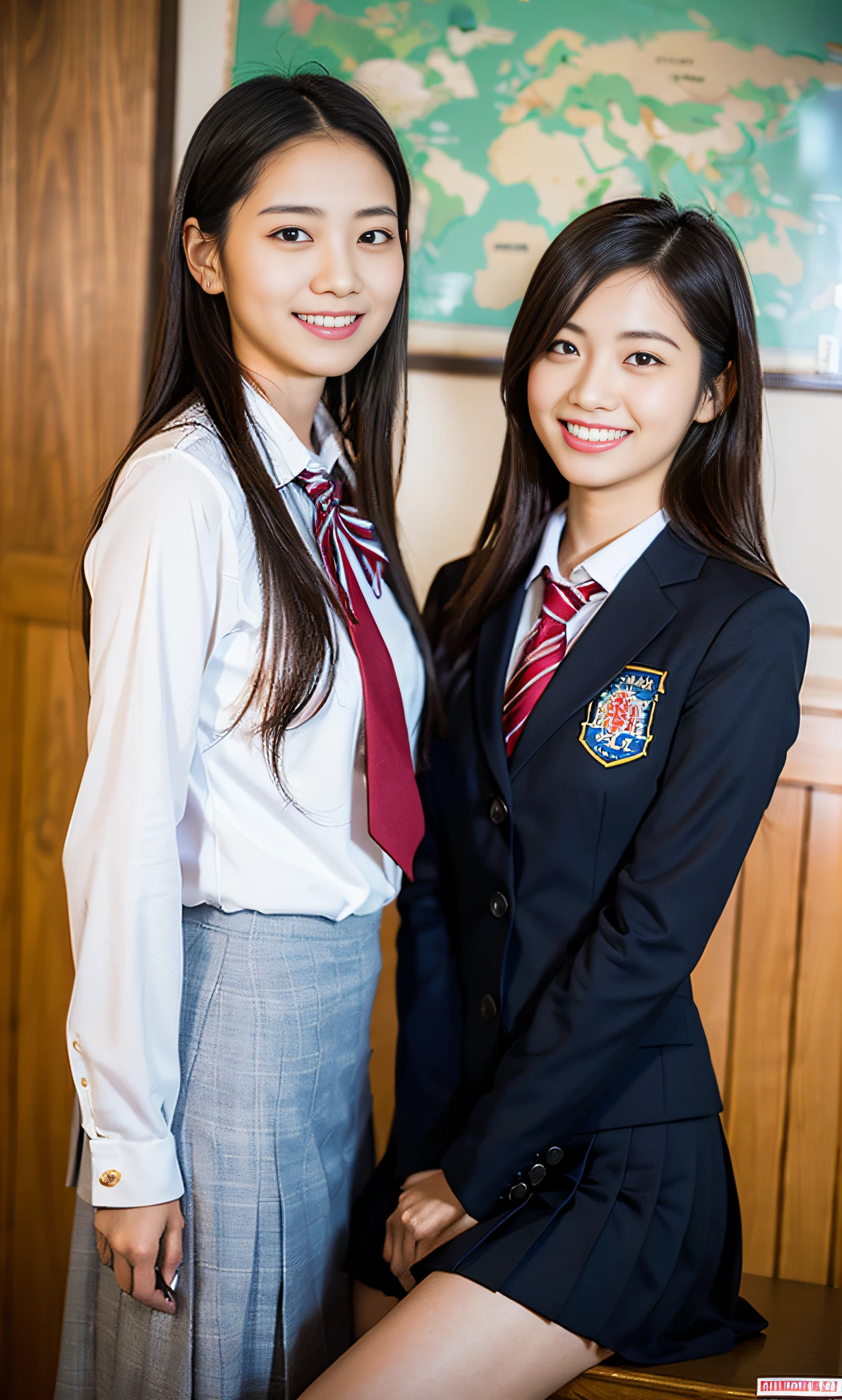 (Raw foto:1.2), (Photorealsitic:1.4), a beautiful detailed girl, japanes、schools、‎Classroom、2 legs、2 arms、extremely detailed eye and face, beatiful detailed eyes、Panchira、Fat、Glamour、plumw、 Panchira、pantiy、full body Esbian、underpants、Show Pants、Sit up、Ridiculous, unbelievable Ridiculous, huge filesize, ultra-detailliert, hight resolution, ighly detailed, top-quality, ​masterpiece, Kemomimi, ((Japanese girls' high school uniform)), illustratio, ighly detailed, nffsw, unification, 8k wallpaper, magnifica, finely detail, ​masterpiece, top-quality, Highly detailed ticker uniform 8K wallpaper, Light on the Face、电影灯光、a 18 year old girl、a smile、
