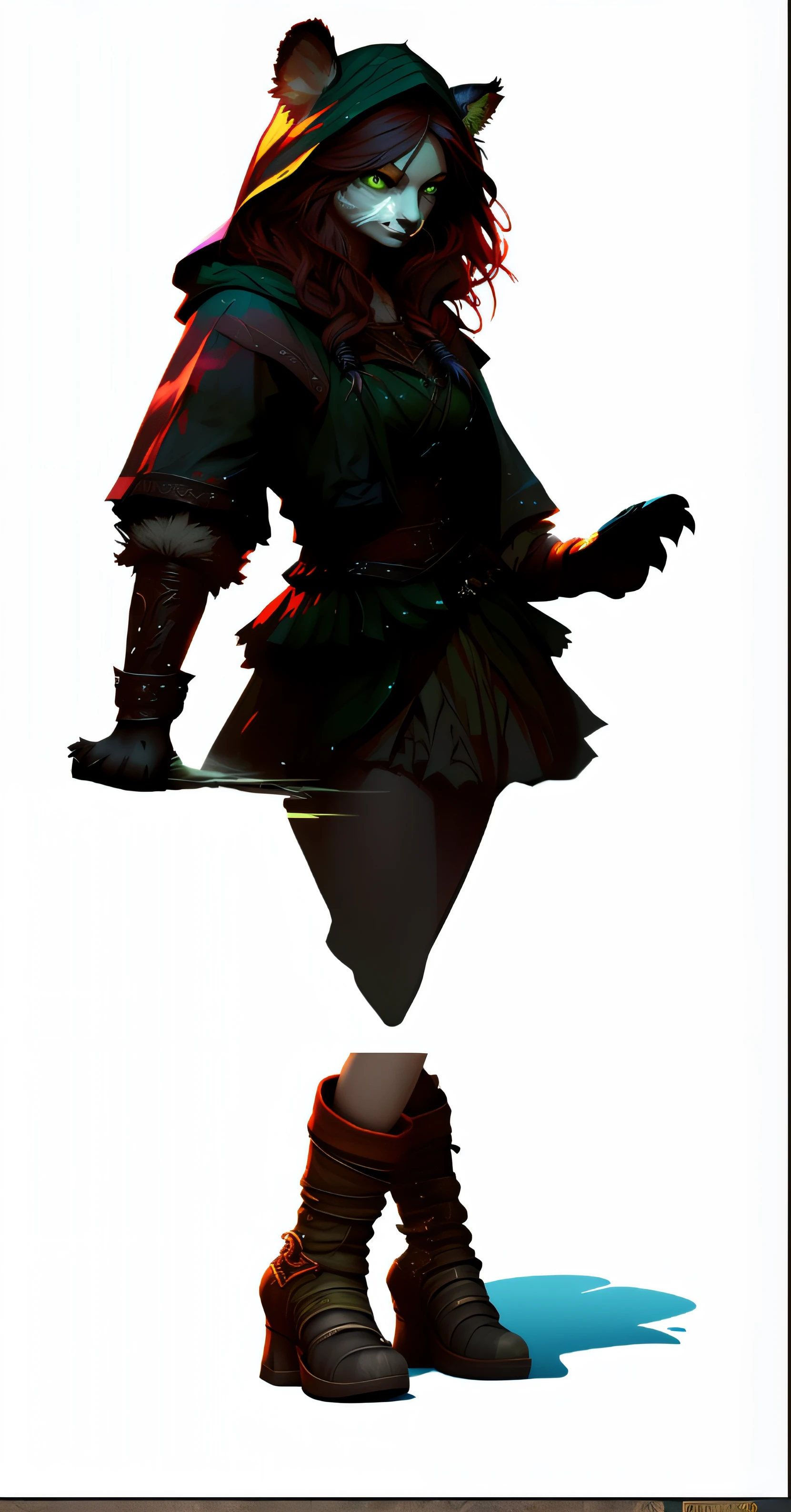 There is a woman in a costume with a sword and a hat, RPG Portrait Full Body, D & d style full body portrait, full body concept, full body dnd character portrait, character full body portrait, detailed character art, full-body character portrait, full-body character portrait, artgerm and atey ghailan, ciri, detailed full body concept art