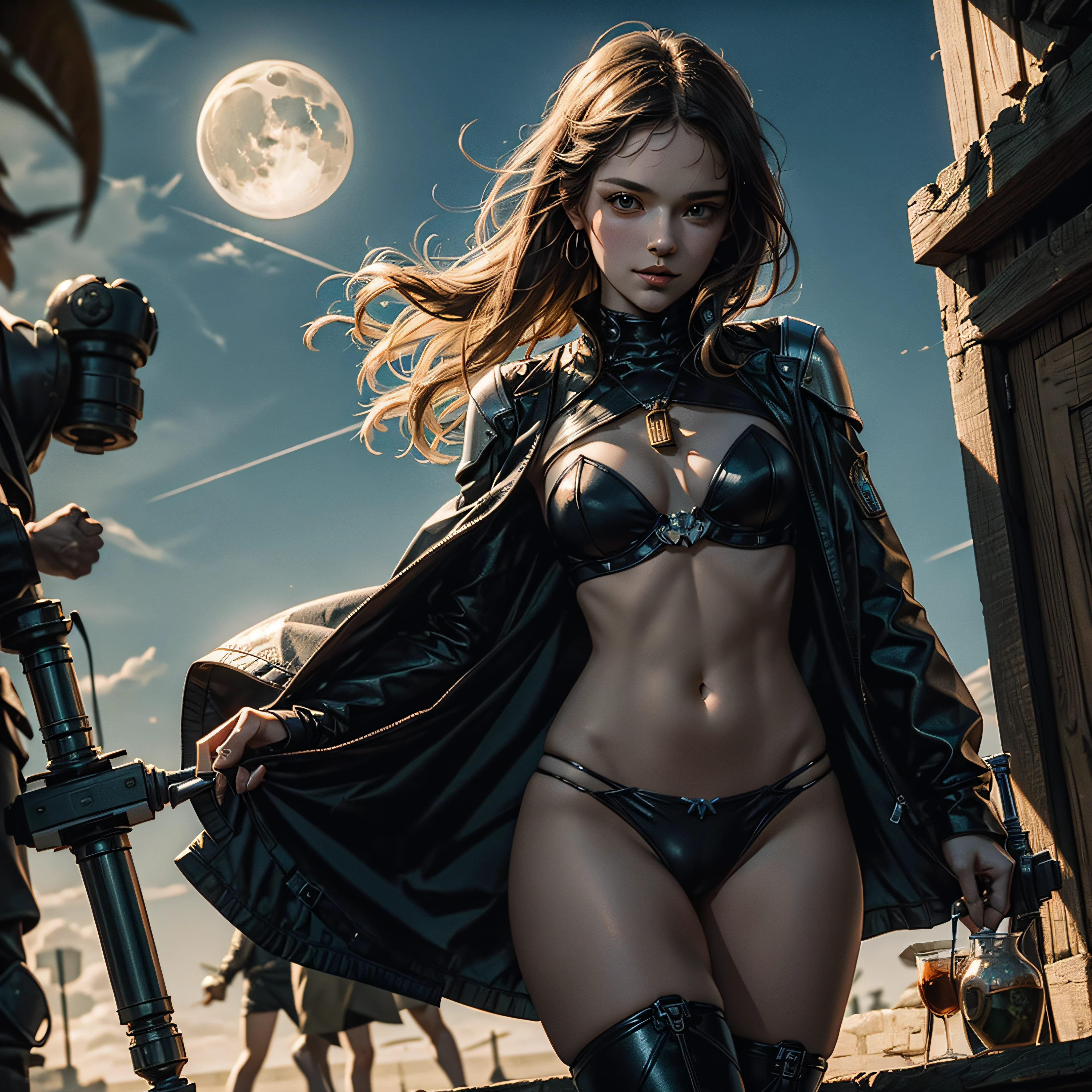 moon dark night:2 outdoor:2 luminescence Fire-follet:2 dazzling Xwing "Star-Wars" BattleShip Futuriste Scene "Heavy Metal" Diplomatic Queen 6PO conceptual glamour pure female 34years key athletic slow walking Cosplay "Princesse Laia" "Daisy Ridley" "Nathalie Portman" Baroque Goddess symmetrical fullbody athletic face cheekbones effects rougeoiment embarrassed:1.5 saturated:1.5 hairstyles ecstatic lazuli goute entre beaux:1.5 yeux:1.5 dark brown pupils black irises turquoise sapphires mouth open teeth obvious smiles fringes:1.5 clavicles jacket floating jacket fixed shoulders:Open cape levitating jaket opals white shirt papillotes leathers bikini various breasts pointed:1.37 satin skirt:1.5 soies assorties lace corsait gothic zip tin navy thick amples spinelles nombril:1.5 Size chastity belt:1.5 silver adorned padlock Gold scarlet pubis-hairy obvious indigo garter underwear snap thighs legs boots gothic decorated onyx ruby invokes:1.37 delicate Toys CGSCOSITY robots sunLight ultra:1.5 pro-photorealistic:1.5 optimal:1.5 qualities:1.5 accurate:1.5 details:1.5 max:1.5 resolution:1.5 colors-coded:1.5 perfection:1.5 improved:1.5 graduated:1.5 Octane_rendered:1.5 UHD XT3 16K DSLR HDR UnrealEngine5 volumetric:1.5 Shadows 3dcg Analog ultra_Sharpness:1.5 Android Mecha Robot (EOS R6 135mm 1/1250s f/2.8 ISO400) C3PO fullbodye "Darth Vador" Mechanized adaptable gadjet Carbonites rune mannequins "Bruce Weber" girls tattoo fully dressed armor chrome Mandalorian heavy metallic flat bands fathoms brass richly decorated:1.37 embroidered glyphs ornate lava weapon plasma Tourmaline silver engravings lava incandescent DeathStar:1.5 inox xwing-fire-shoot-laser depthfield:1.5 background:1.5 equirectangular 360 chef-d' Alessandro Casagrande Michelangelo nsfw:1.37 etc.