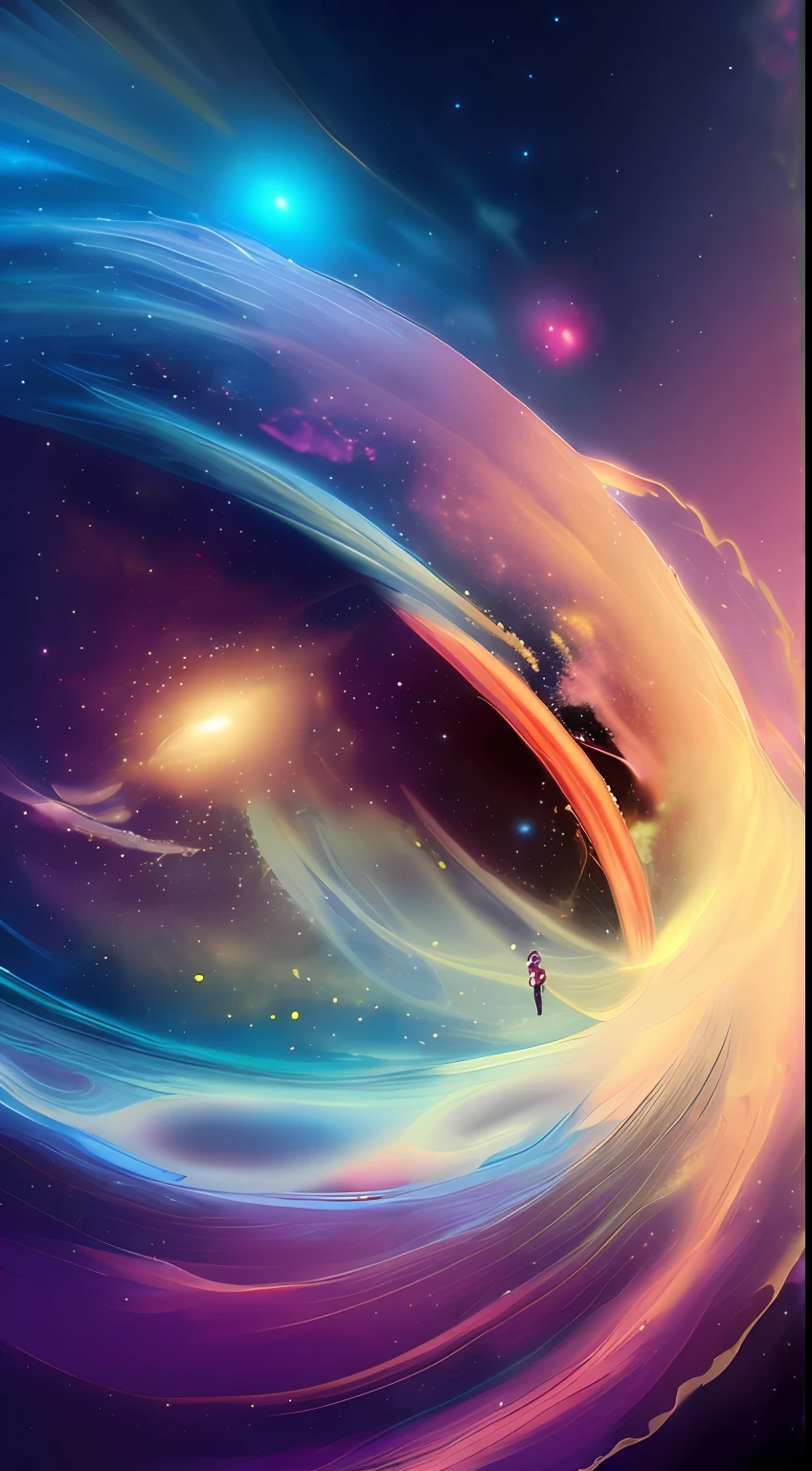 Incredible and spectacular scene，an Quority"((high qulity)), ((A detailed)), ((fantasy)), illustration, ssee-through(45 degree depression angle), The subject(Enchanted forest style), Scene elements(Handsome boy，Beautiful girl）, Quality(3D rendering effect) ，exquisite detailing，beautiful light up"Emerge from glowing clouds，Fractal nebula line，cosmic entity，Um ser celestial，kosmos，vibrant and vivid，swirles，twirl，nonrealistic，hight contrast，Co-metabolism，magical，mistic，mistic，hyper realisitc，Oversaturation，rich colourful，China-style，pergaminhos，Poetry