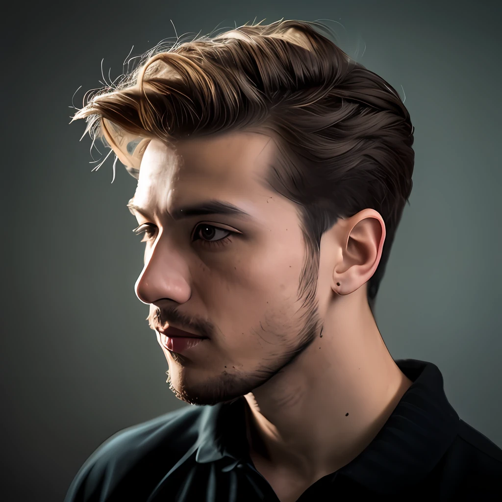Blur background,8k photo boy