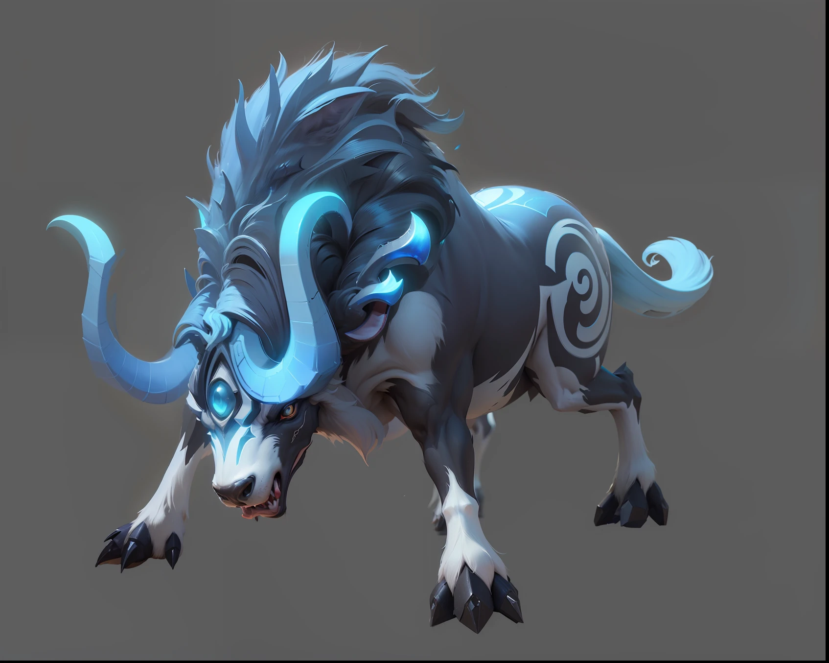 （best qualtiy））， （（tmasterpiece））， （Very detailed：1.3），a close up of a blue and black bull with horns, tauren, male centaur centaur chimera, spirit fantasy concept art, Onmyoji detailed art, blizzard concept artists, a minotaur wolf, painted as a game concept art, blizzard concept art, bison god, world of warcraft art style, Blizzard Hearthstone concept art, asura from chinese myth，Dota 2 concept art，Fantasy creature concept art，blizzard concept artists， CHAMBA's concept art， CHAMBA concept art， heavily stylized，Official concept art，Very detailed，with intricate detail，Dynamic lighting，Natural beautiful light，Sullen，Very detailed，Intricate details，Dynamic lighting，Realistic，Cinematic，Natural lighting，Very detailed，Dynamic lighting，Naturally beautiful light，best qualtiy，超高分辨率，8K，3D rendering of，Realistic creature concept，Fantasy creature concept art，renamon，Logo design，Cartoon，Cinematic lighting effects，Fascinating，3D vector art，Cute quirky，Fantasy art，Background bokeh，hand，Digital painting，Soft light，Isometric style，4K 分辨率，Realistic rendering，Highly detailed and clean，Photorealistic masterpiece，Professional photography