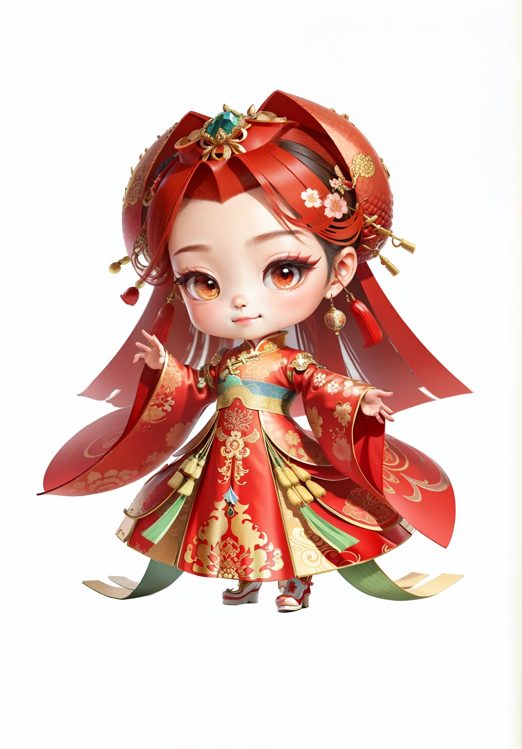 China-style,Chinesedress,Chinese shoes,Metal edges,Textured,Pattern,Pedras preciosas,Refinement,Fine painting,Refinement,infinite details