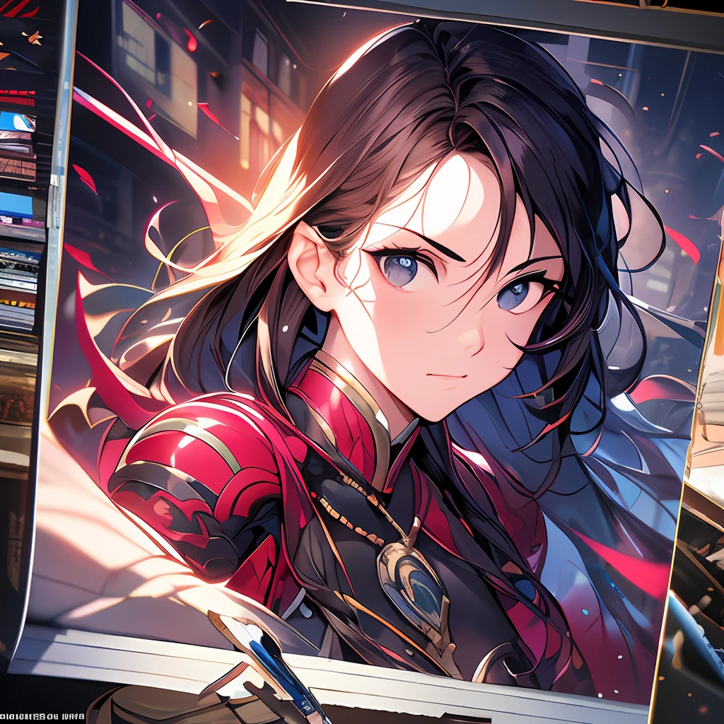 ),, fantastic paintings ,graffit style, best quality, high quality, highres, detail enhancement, ((most beautiful image in the world)), masterpiece, best quality, high quality, highres, detail enhancement, ((most beautiful image )), , emphasis on the correct 5 fingers on each hand and the correct shadow, , bright image, art by stanley artgerm lau, art by kenneth rocafort, art by genzoman, art by joe madureira, art by blushyspicy, art by stjepan sejic, art by j scott campbell, art by guillem march, art by citemer liu, 4k, high resolution, comic book, comic book character, comic, high quality, masterpiece, best quality, high quality, highres, amazing lighting, detail enhancement, most beautiful image in the world, 8k resolution, awe inspiring, hd, 4k, masterpiece, highres, absurdres, natural volumetric lighting and best shadows, deep depth of field, sharp focus,::inking comix on pencils by richard luong ::stunningly beautiful male scientist with moustache, perfect and detailed angular sharp oval human face, full body, comic style, perfect anatomy, centered, approaching perfection, dynamic, highly detailed, character sheet, artstation, concept art, smooth, sharp focus, illustration, black eyes, happy, bright image, 8k, like watching a movie digital, hip hop, art by stanley artgerm lau, art by kenneth rocafort, art by genzoman, art by joe madureira, art by blushyspicy, art by stjepan sejic, art by j scott campbell, art by guillem march, art by citemer liu, 4k, high resolution, comic book, comic book character, comic, high quality, best quality, high quality, intricate details, ultra crisp, extremely detailed cg unity 8k wallpaper, art by kim jung gi, artgerm, carne griffiths and wadim kashin ,shadow, right cheek dimple, bright chromatic aberration, extremely detailed, trending on artstation, trending on cgsociety, high detail, art by midjourney