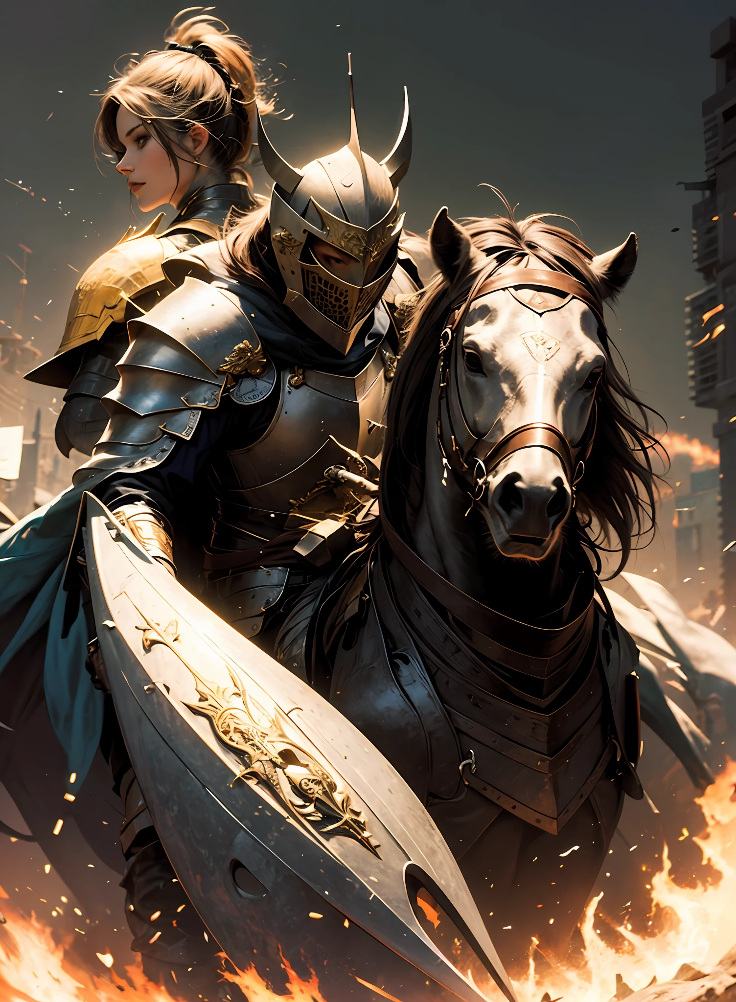 A knight who exalts justice