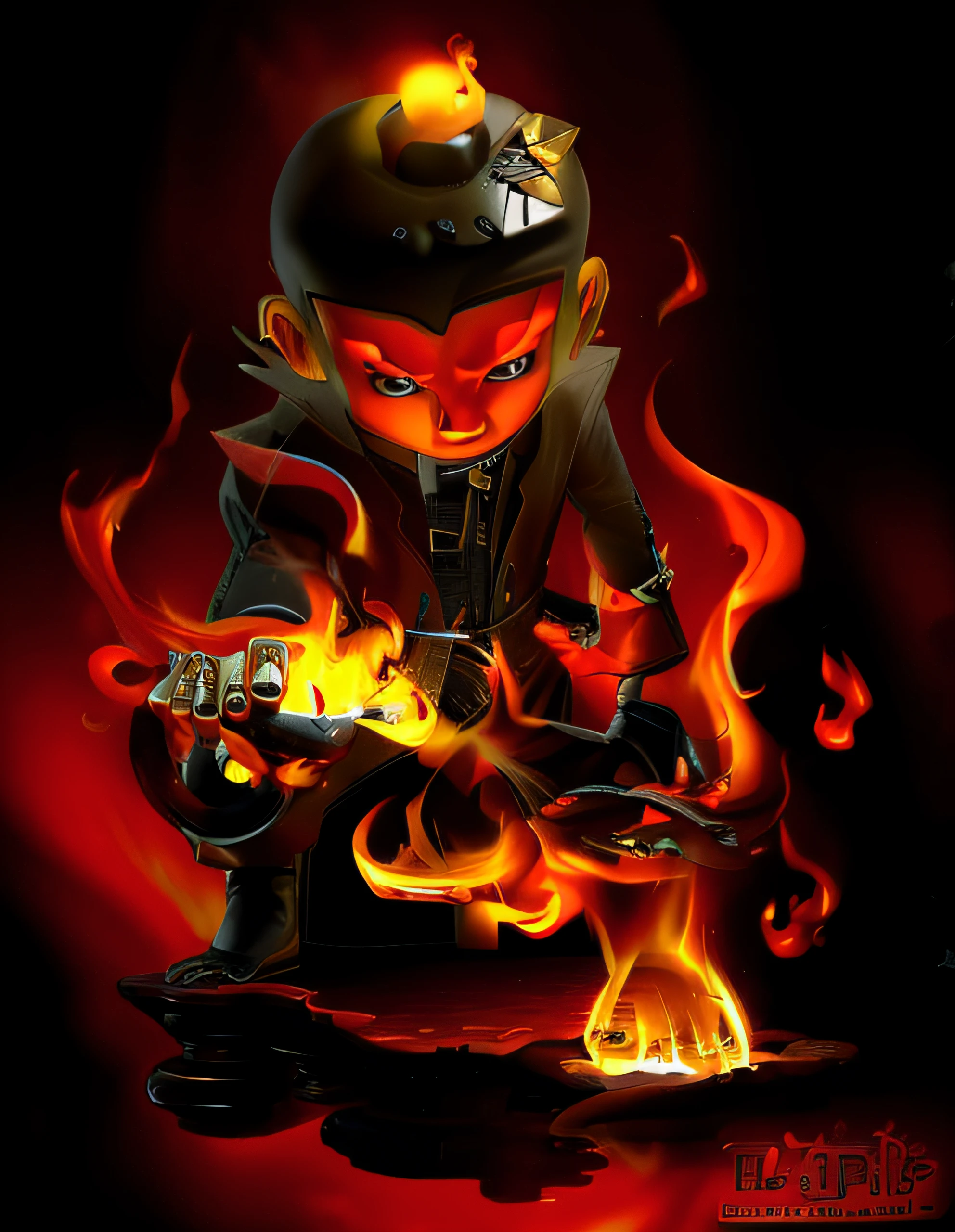 Best quality, Masterpiece, The fire is shining,Domineering eyes
Eldon ring,