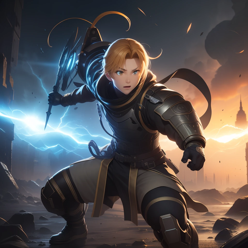 (full body, (dynamic pose), action pose), (rim lighting, studio lighting, distant moonlight, night, bloom), (cinematic, best quality, masterpiece, ultra HD textures, highly detailed, hyper realistic, intricate detail, 8k, photorealistic, concept art, matte painting, Autodesk Maya, vray rendering, ray tracing, HDR), (DSLR, full frame, 16mm focal length, f/8 aperture, dynamic perspective,  Dynamic angle, golden aspect ratio, wide photography, wide field of view, deep depth of field, zoom out) techwear, urbansamurai 3d, realistic cyborg on a cyberhelmet head