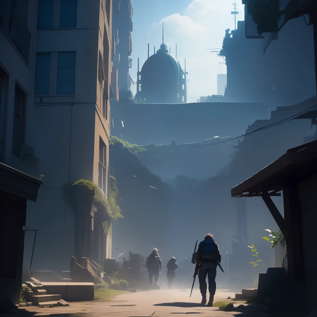 dskise, (isometric) , (flower), (vaporwave), isometric cutaway of a crystalized dilapidated city, cityscape, volumetric lighting ,FXAA, Chromatic Aberration, Concept Art, 8k Concept Art, Greg Rutowski, (unreal engine), octane render, dskise