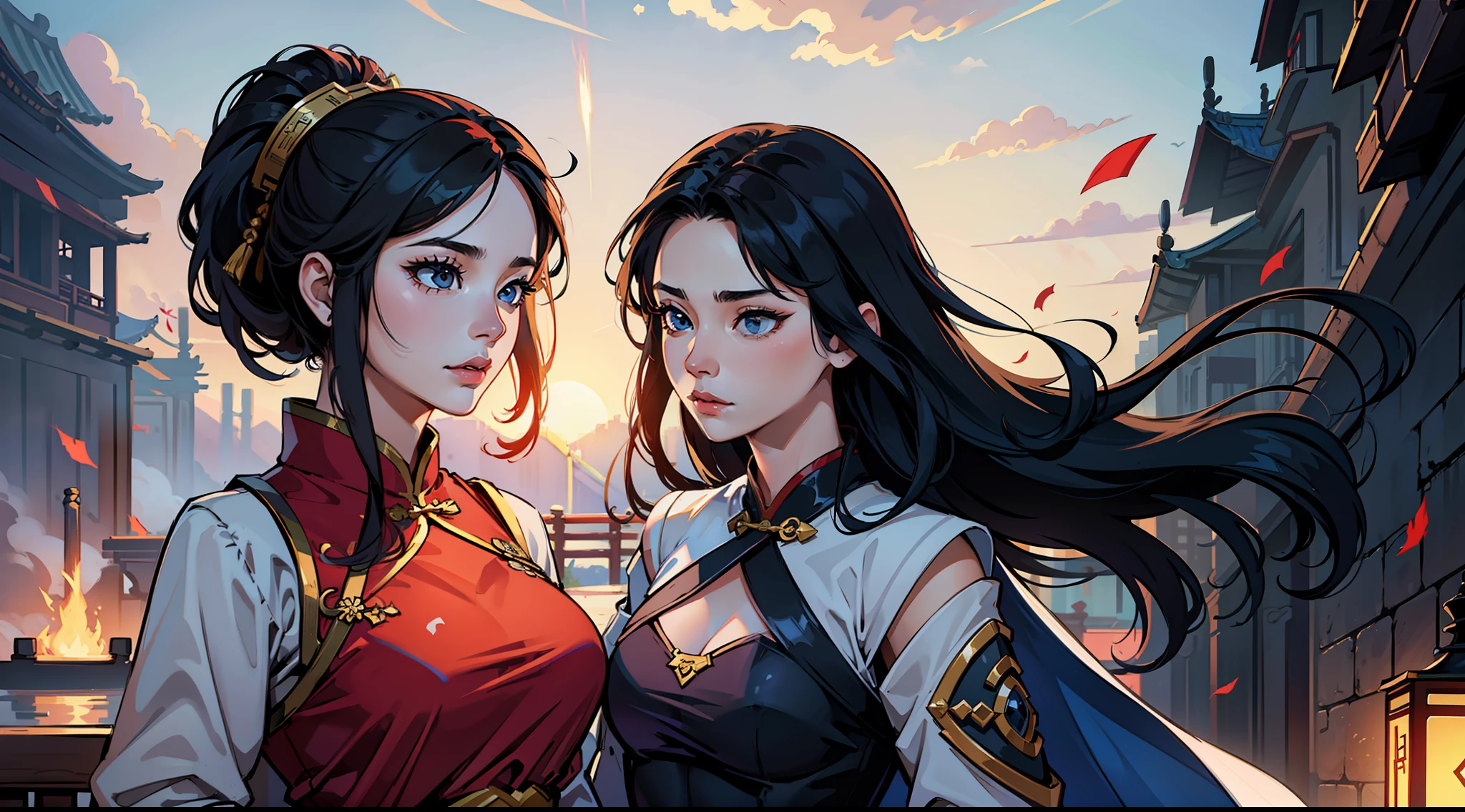 best quality, masterpiece, highres, wuxia 1girl, china dress, super Beautiful face, super beautiful eye, super beautiful hair --auto