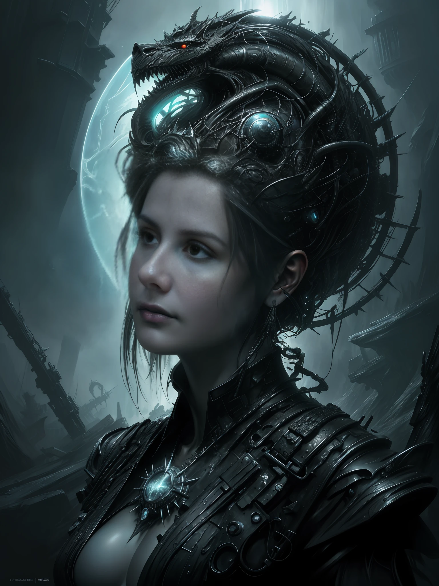 Directed by: Tomasz Strzalkowski e Greg Staples, water goddess , Epic composition, 8K resolution concept art, pintura fosca detalhada, ZBRUSH Central, intrincado, Arte Digital, Reimaginado pela luz industrial e magia,, 4k resolution post processing, Foto tirada com Nikon D750,