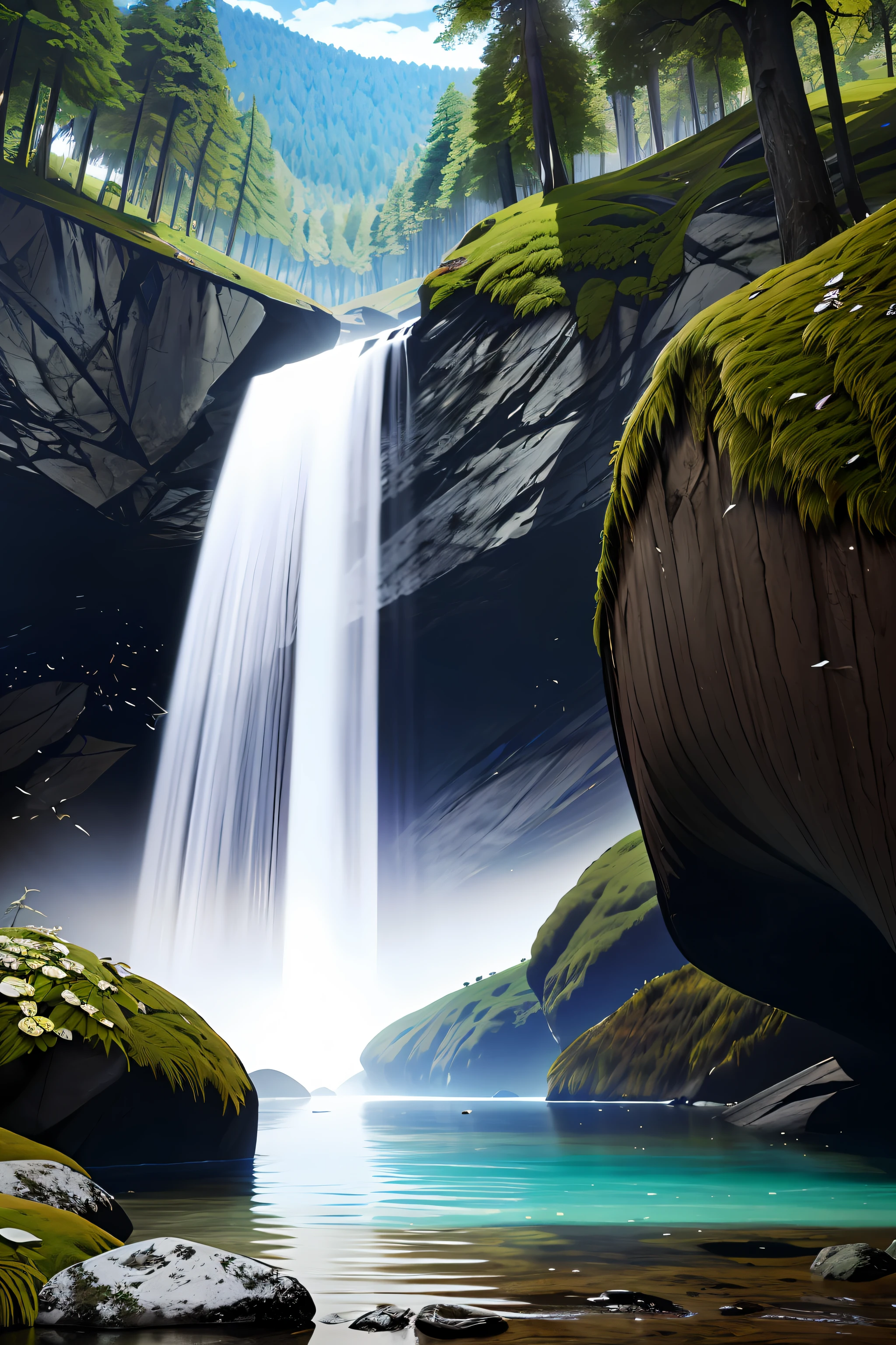 The realistic image 4k nature