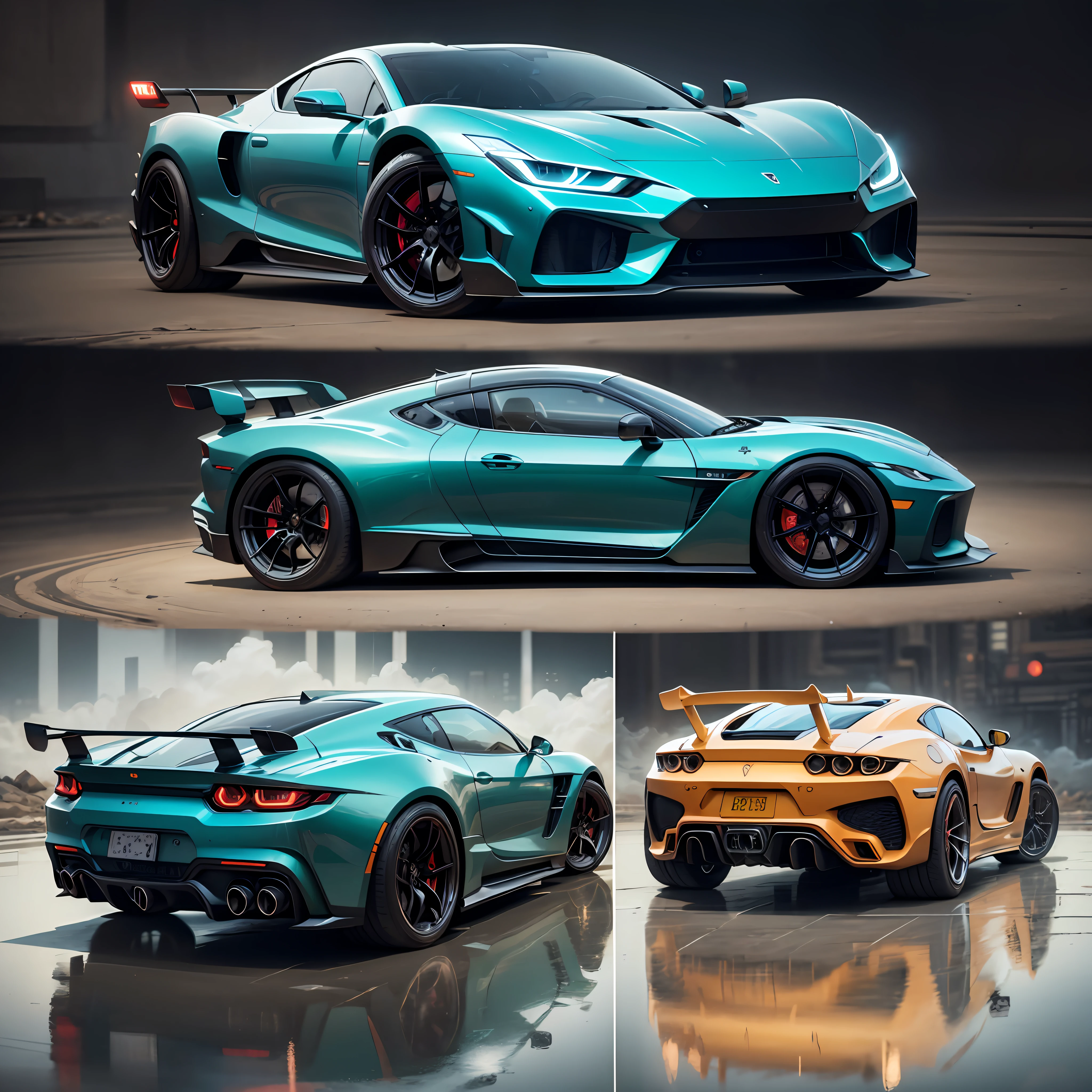 locomotive,sports cars,heavy metal,cyber punk style,sci-fy,Highest image quality --auto