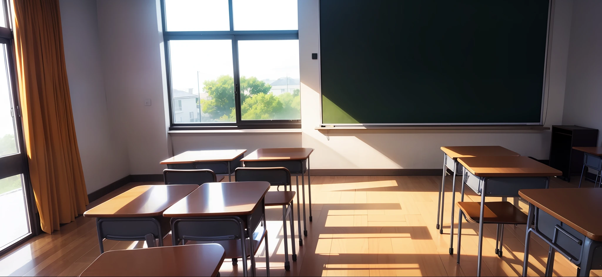 Classroom,anime big breast,rays of sunshine,8k,NOhumans,inside in room,blackboards,vertical screen,Excellent!