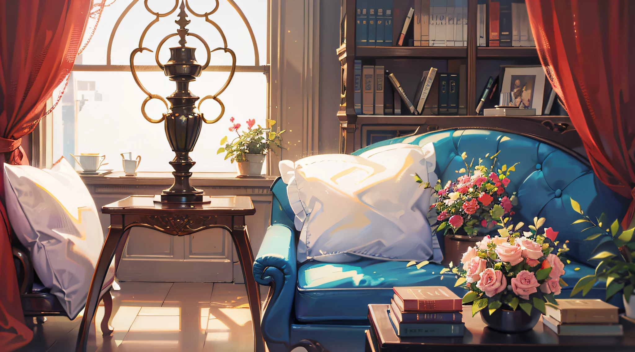 atlibrary、very extremely beautiful、Background with、opulent、Up composition