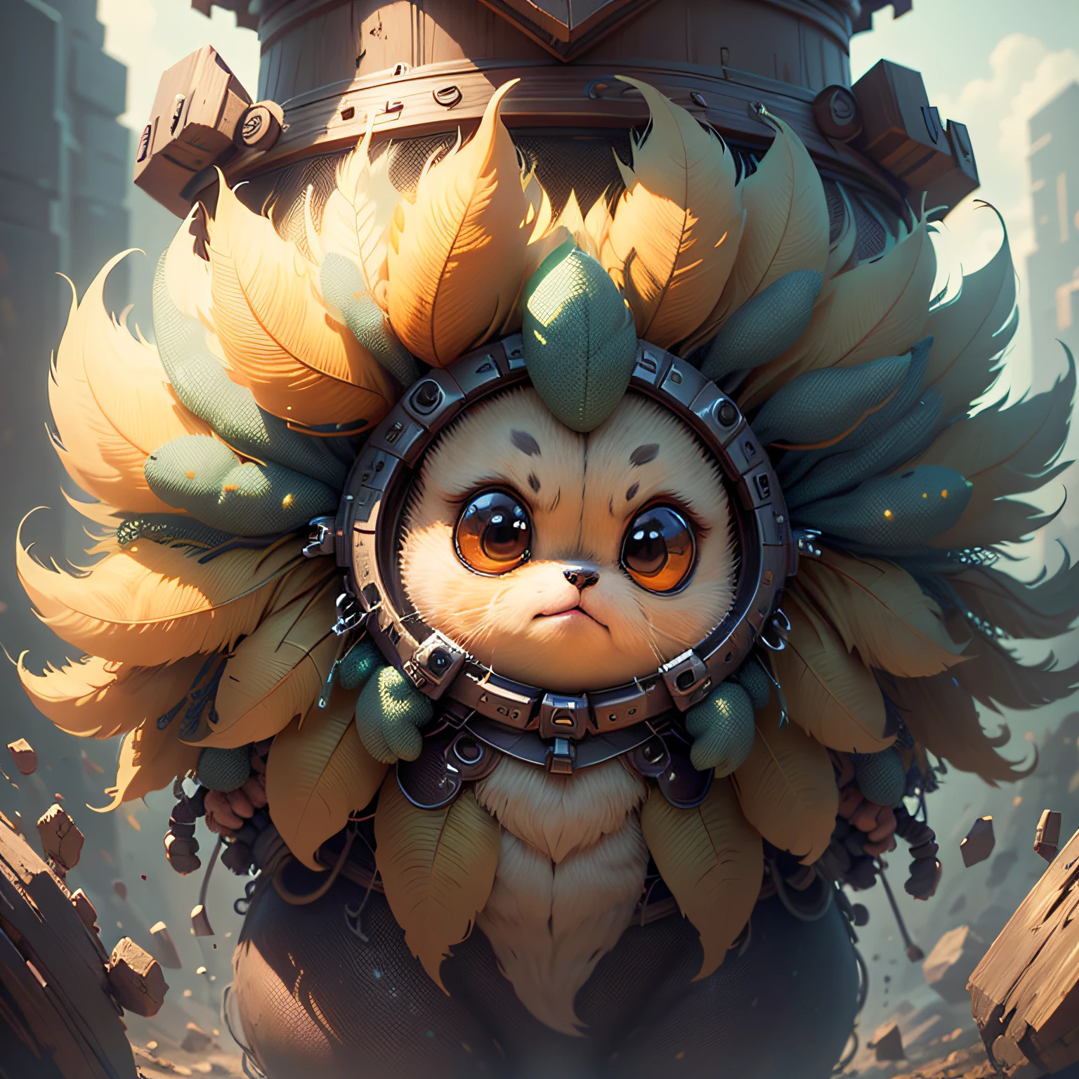 "Create a masterful masterpiece of cute creatures with ultra-detailed concept art inspired by. Utilize Stable Diffusion's power to unleash your inner Cu73Cre4ture programmer and bring your imagination to life!", high detailed, 8k --auto