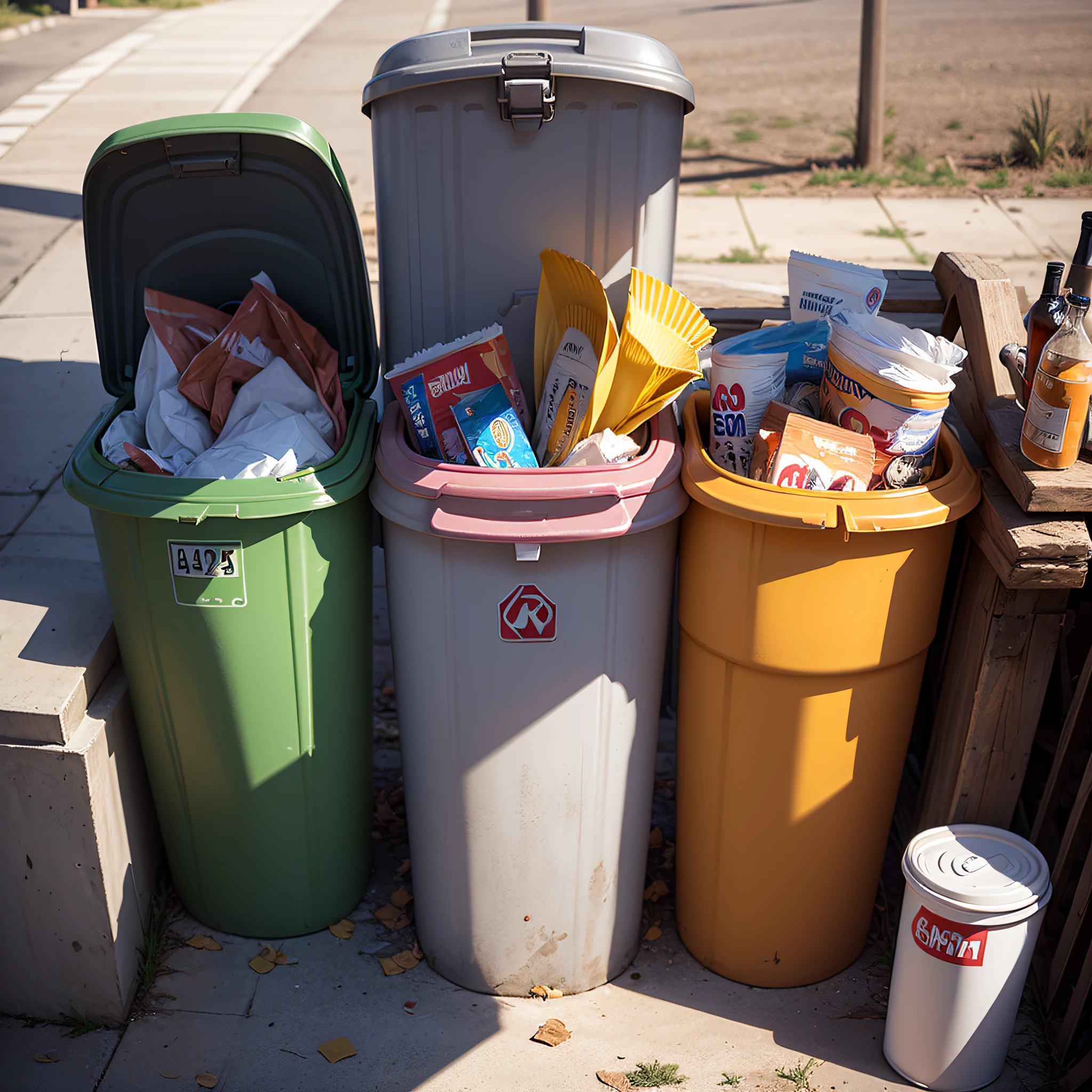 trash cans --auto