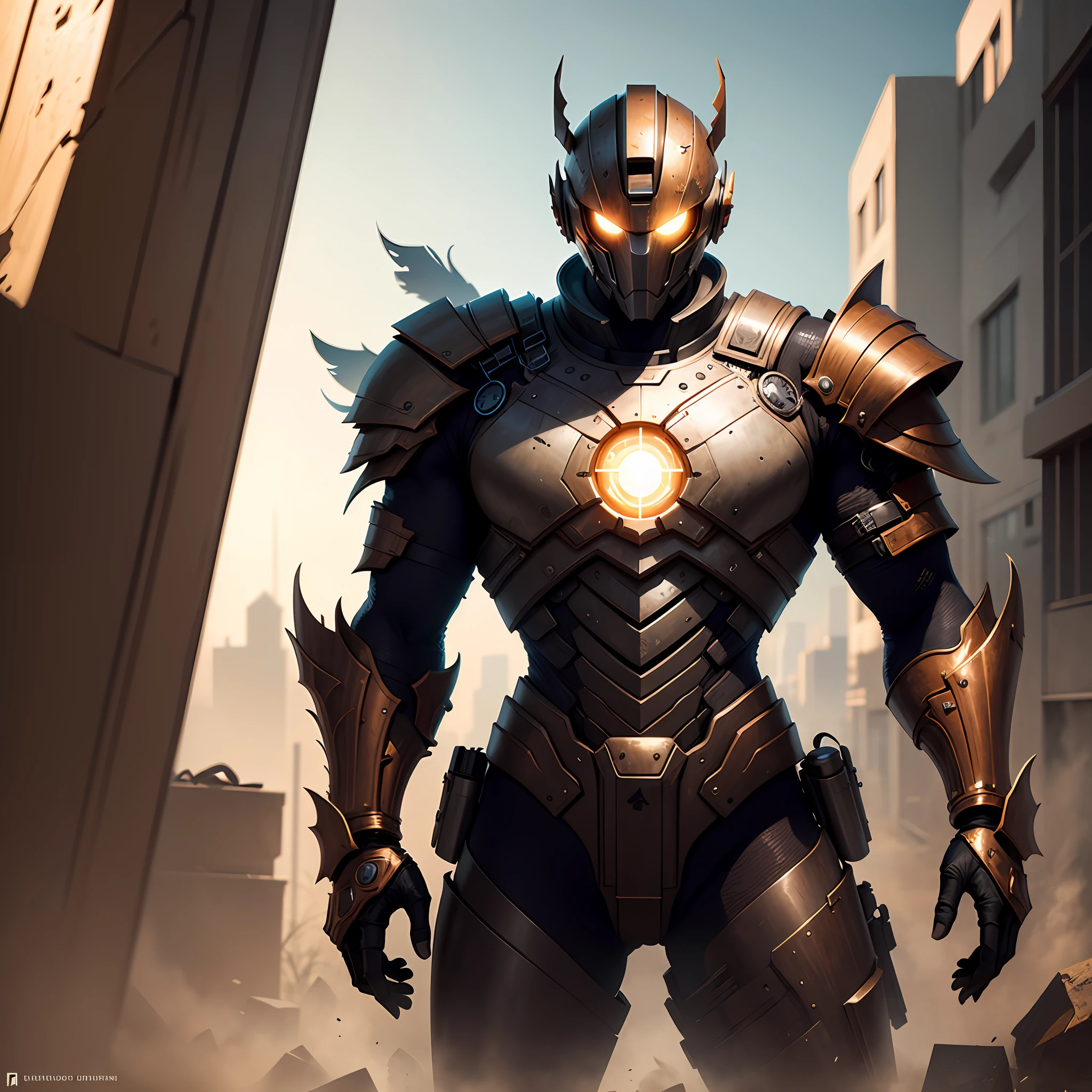 Recycle man, concept art, 4k