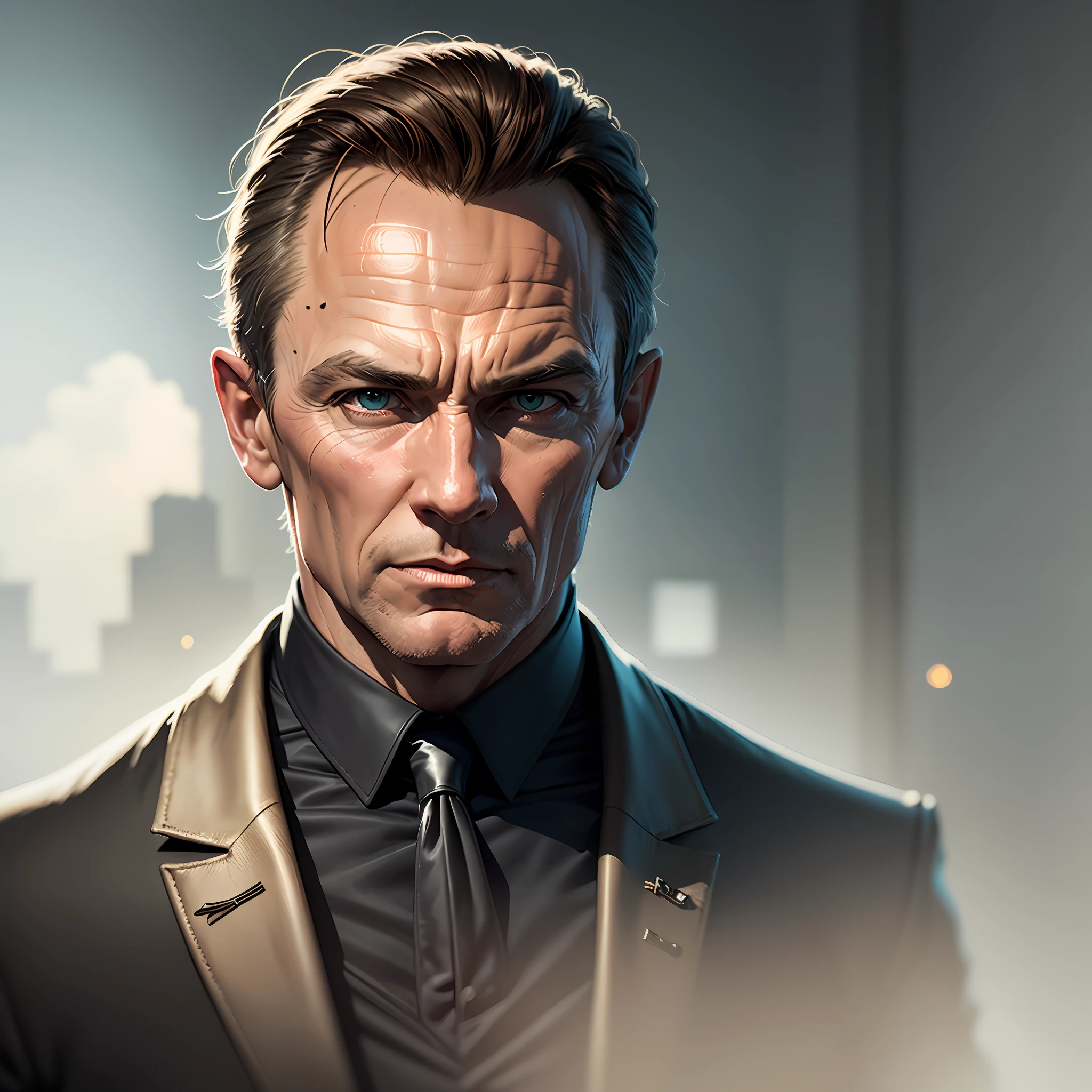James Bond, concept art, 4k