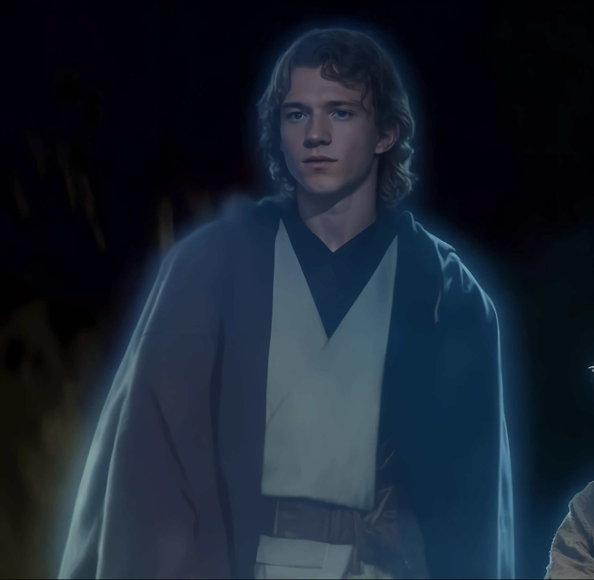 Tom Holland interpretando Anakin Skywalker.